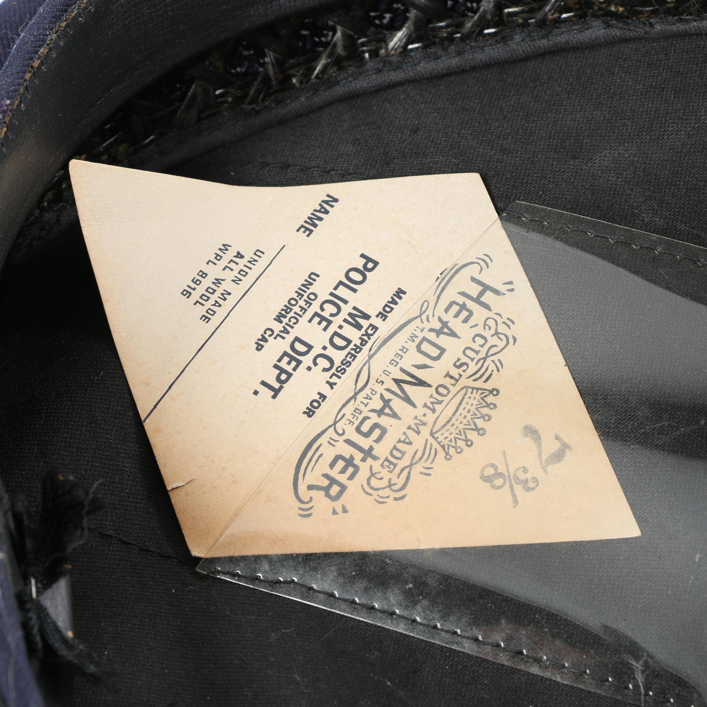 Vintage Police, Knights of Columbus and Green Wool Hat