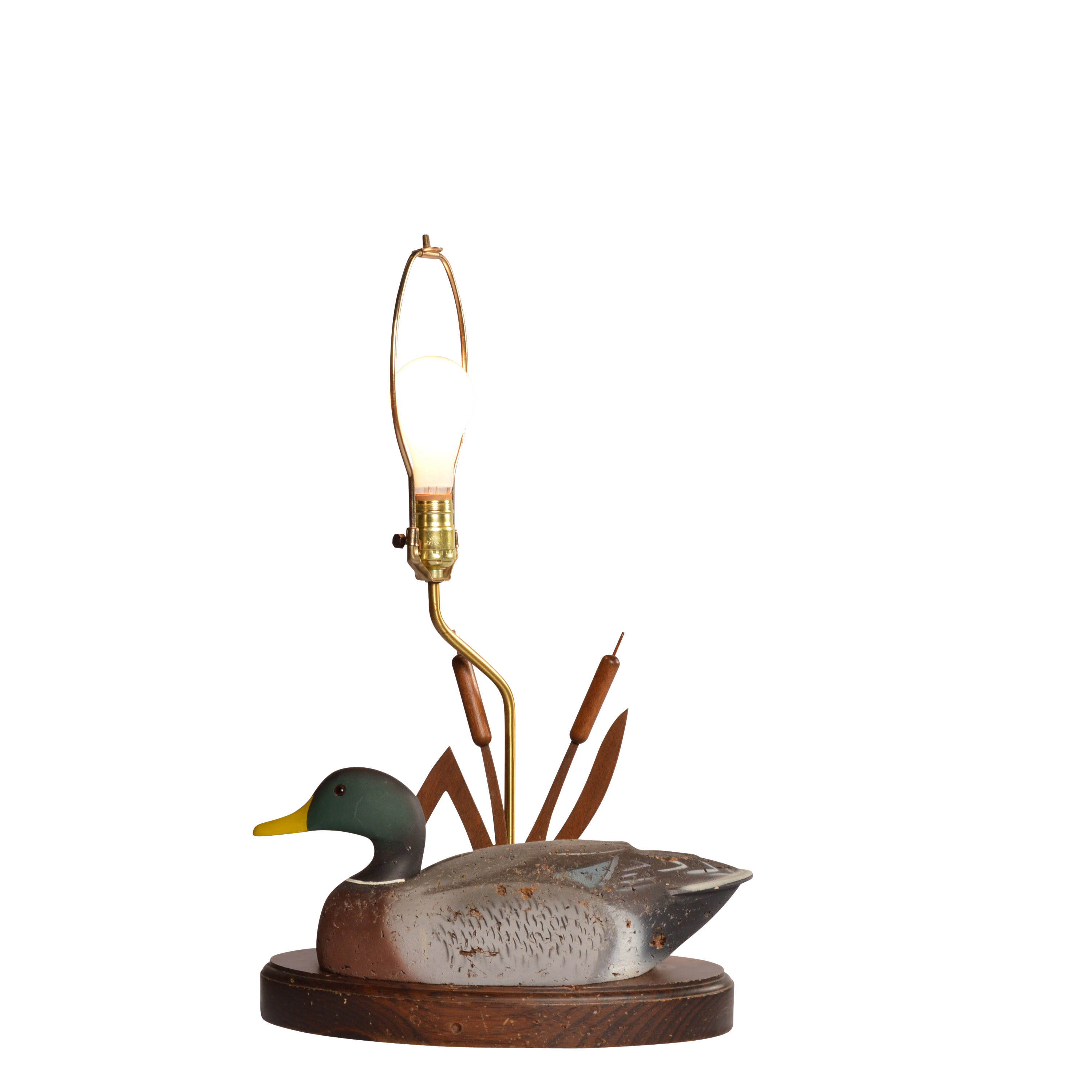 Wooden Duck Lamp