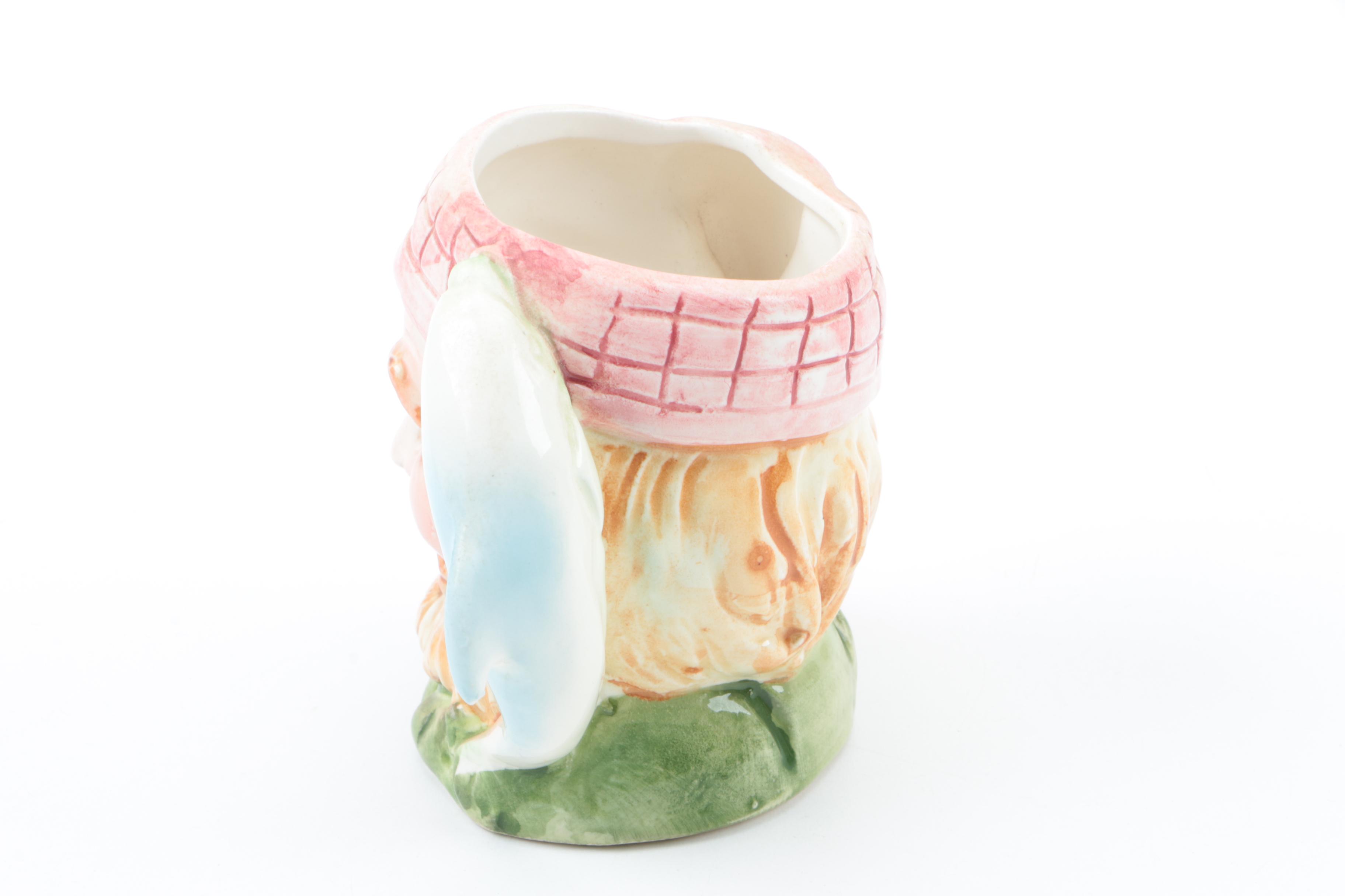 Vintage Figural Character Jugs Including Royal Doulton and Wood & Sons