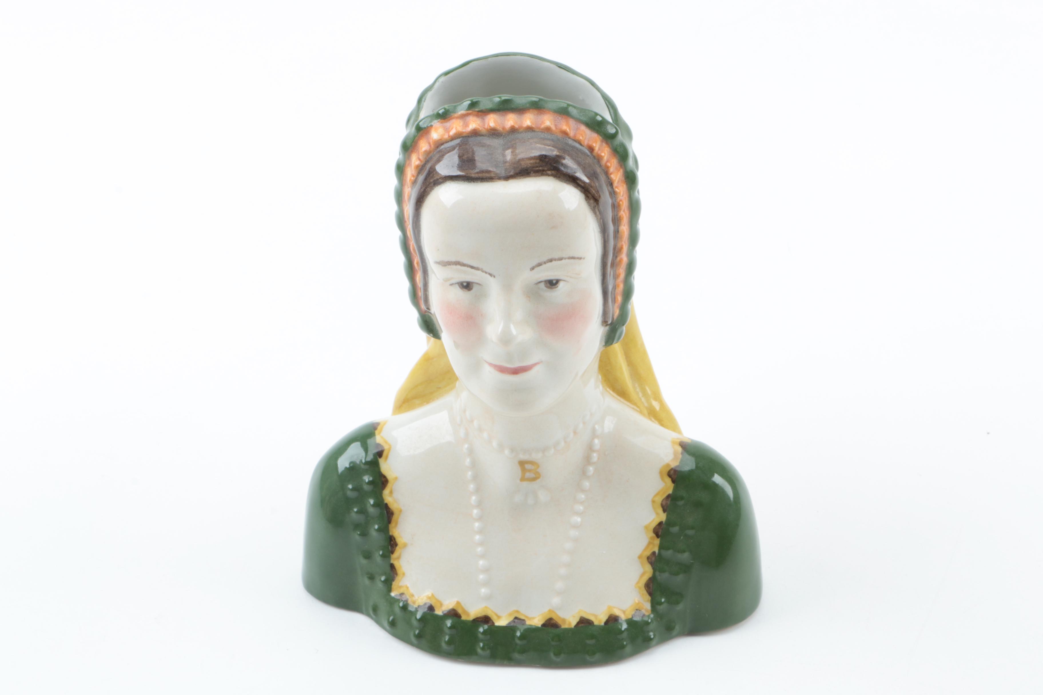 Vintage Figural Character Jugs Including Royal Doulton and Wood & Sons