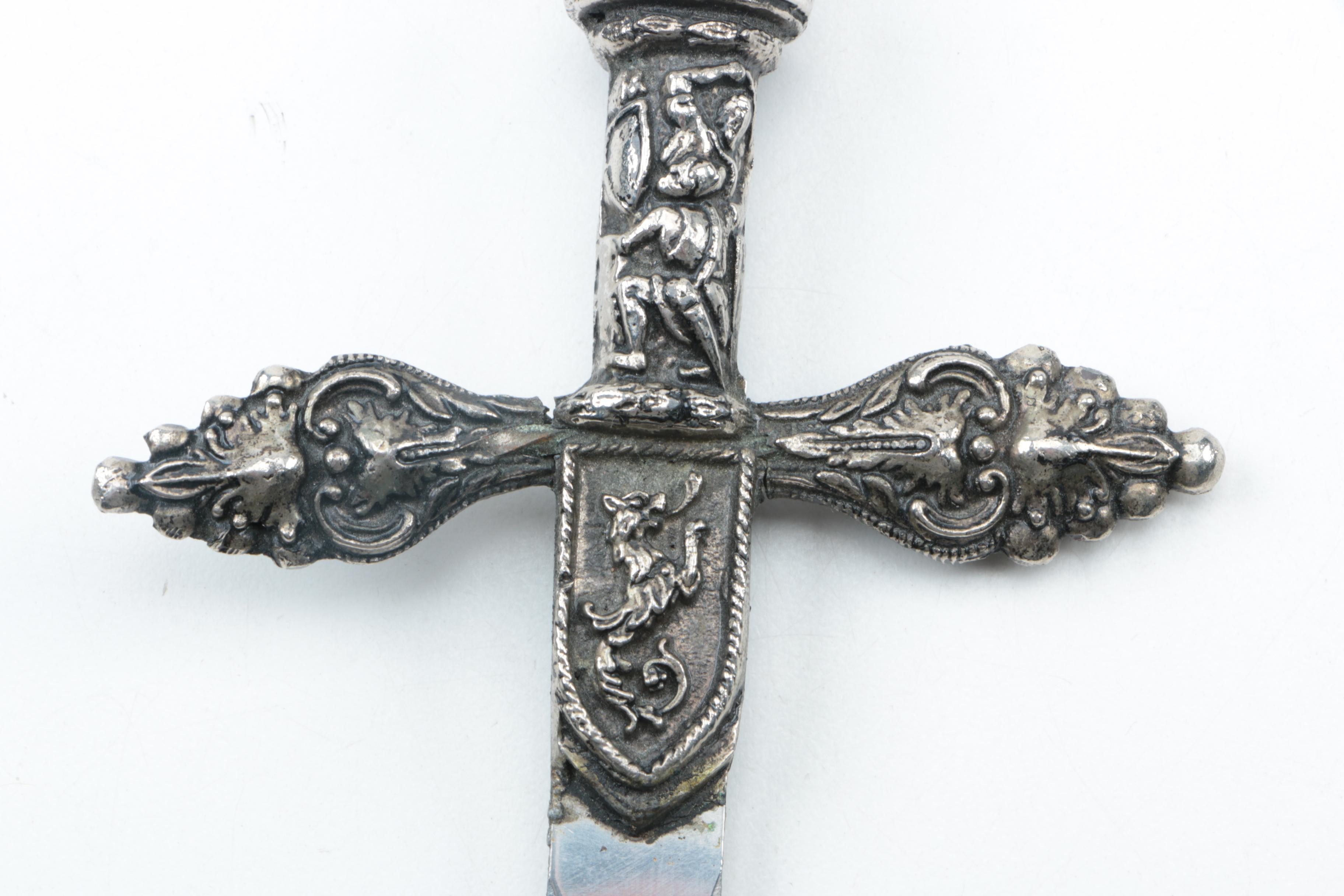 Pewter Handled Letter Opener