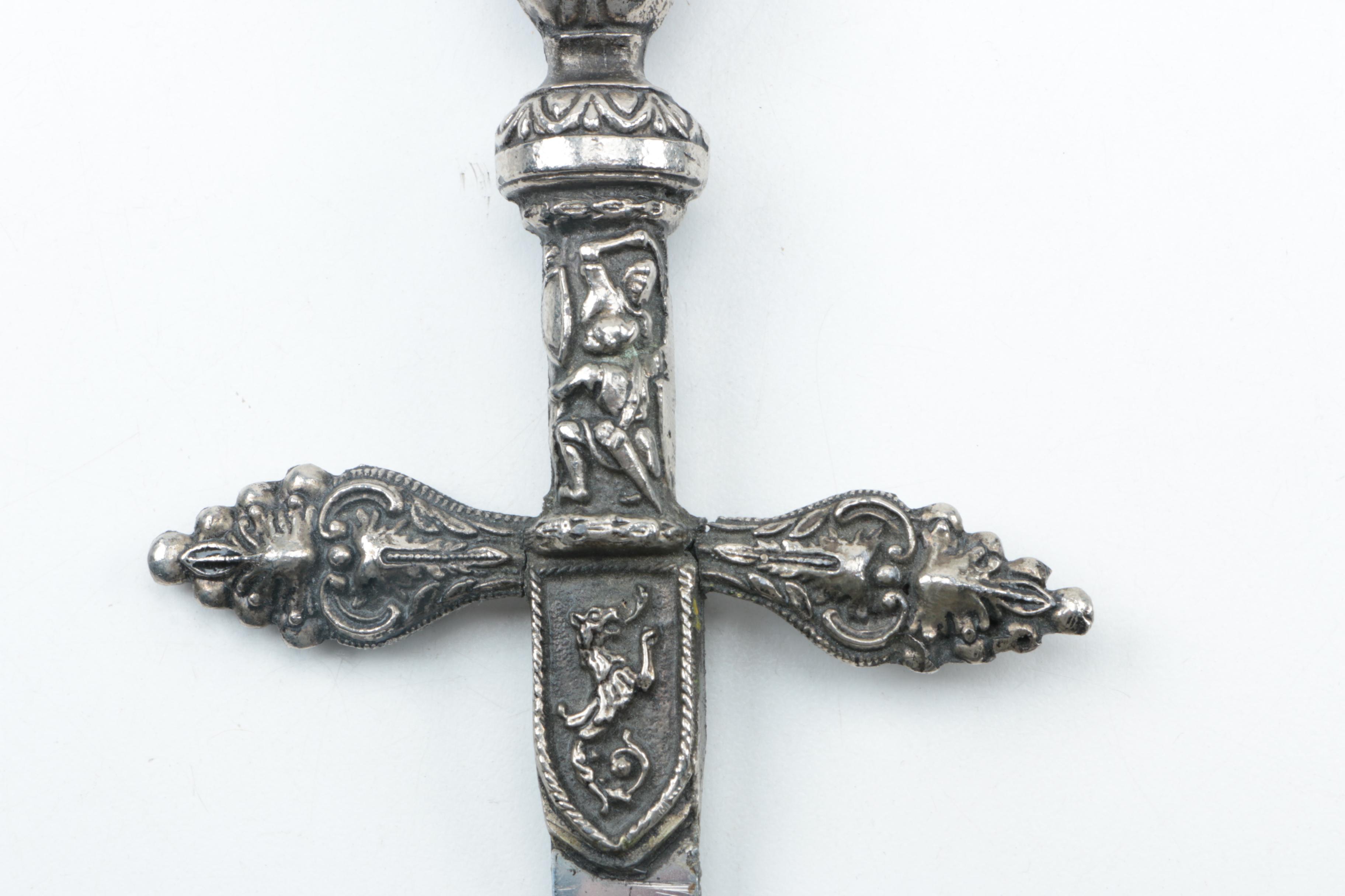 Pewter Handled Letter Opener