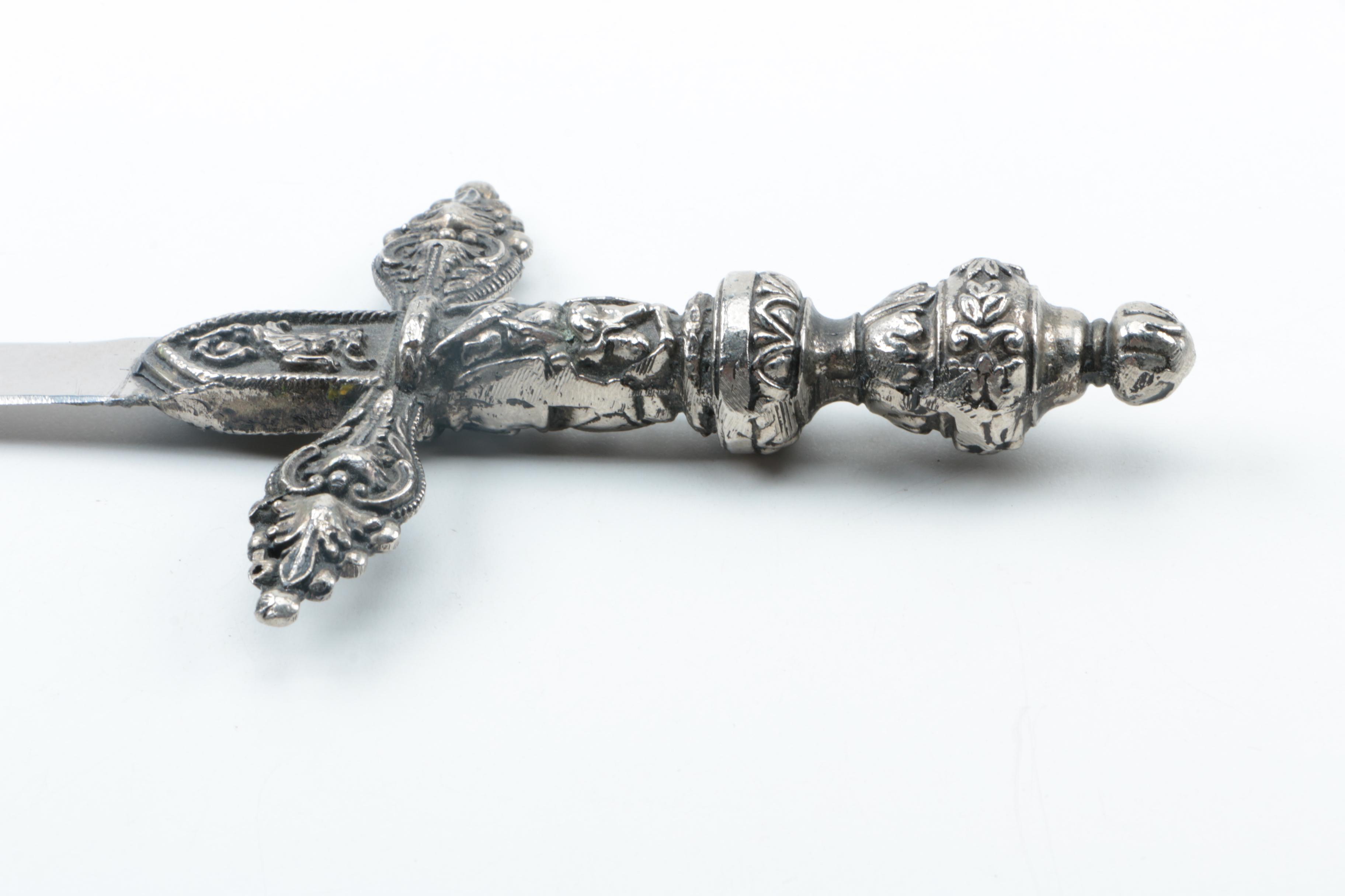 Pewter Handled Letter Opener