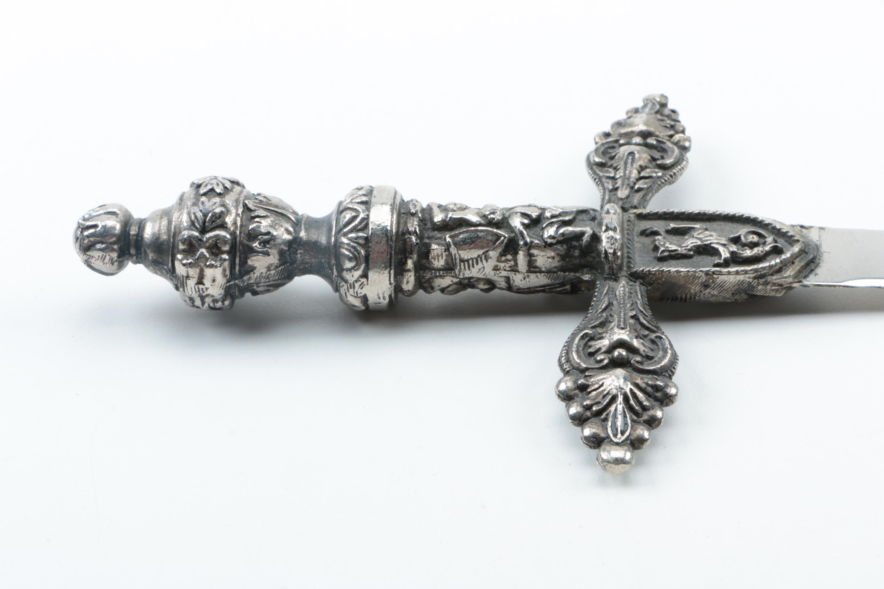 Pewter Handled Letter Opener