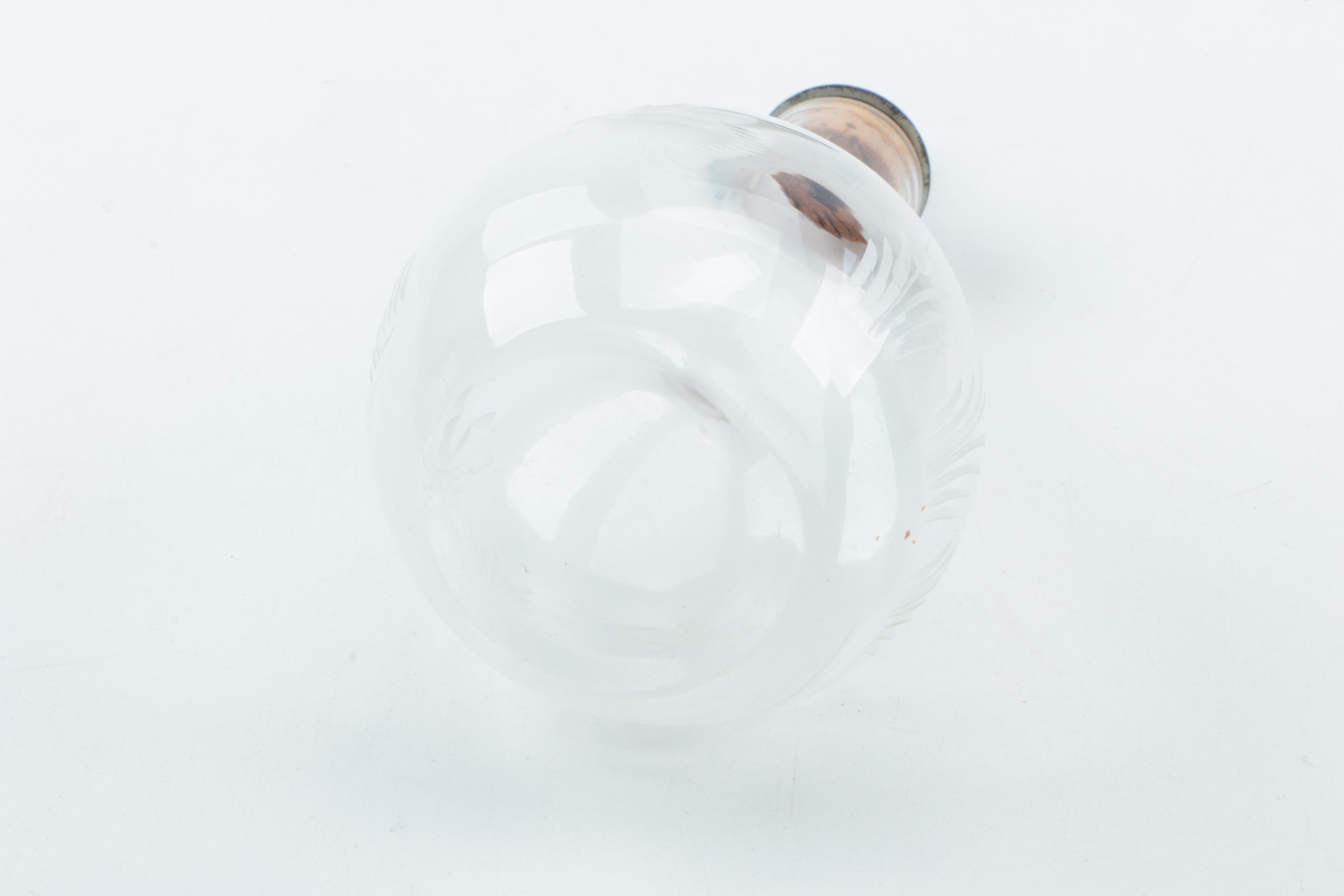 Crystal and Glass Serveware with Silver Plate Platter