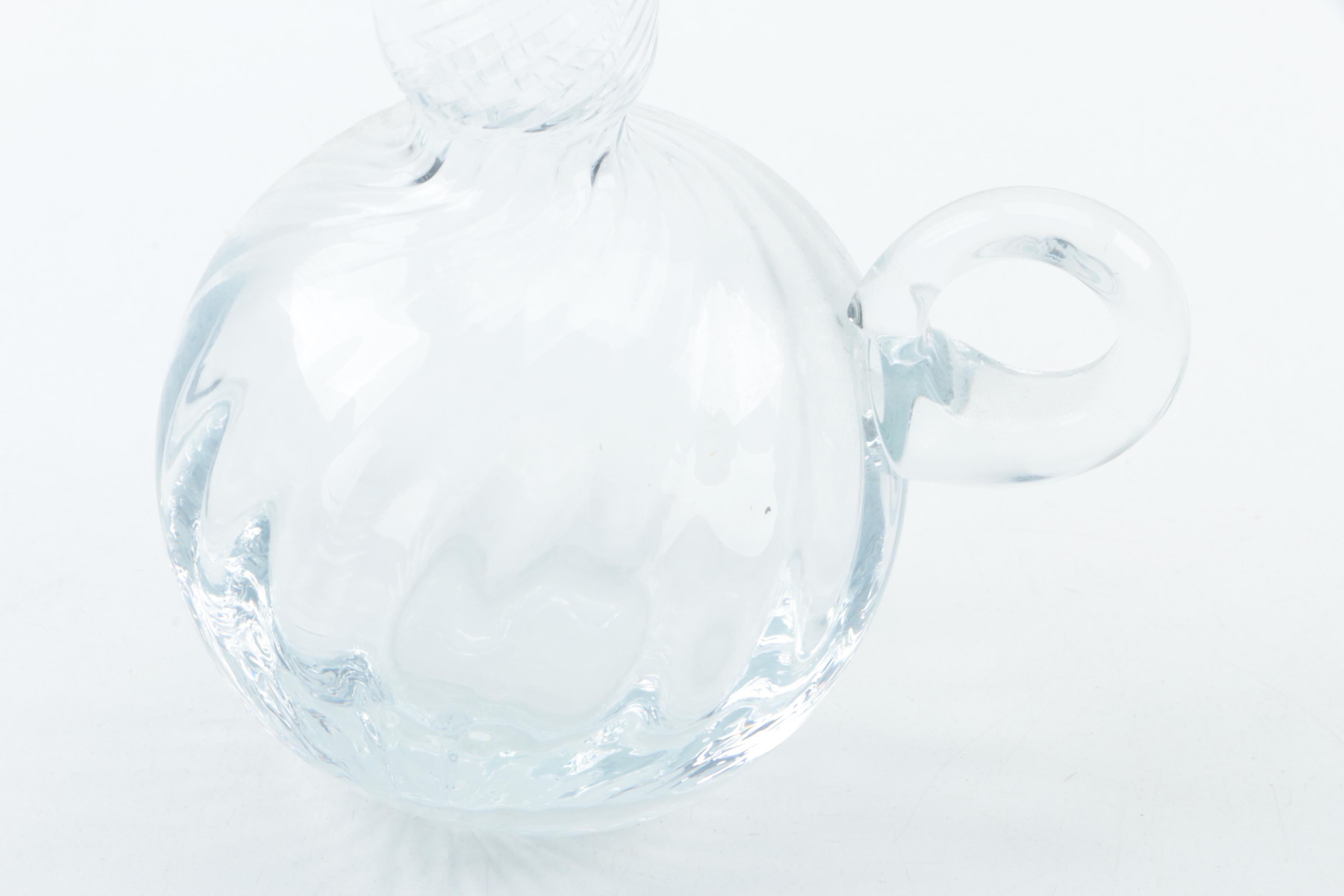 Crystal and Glass Serveware with Silver Plate Platter