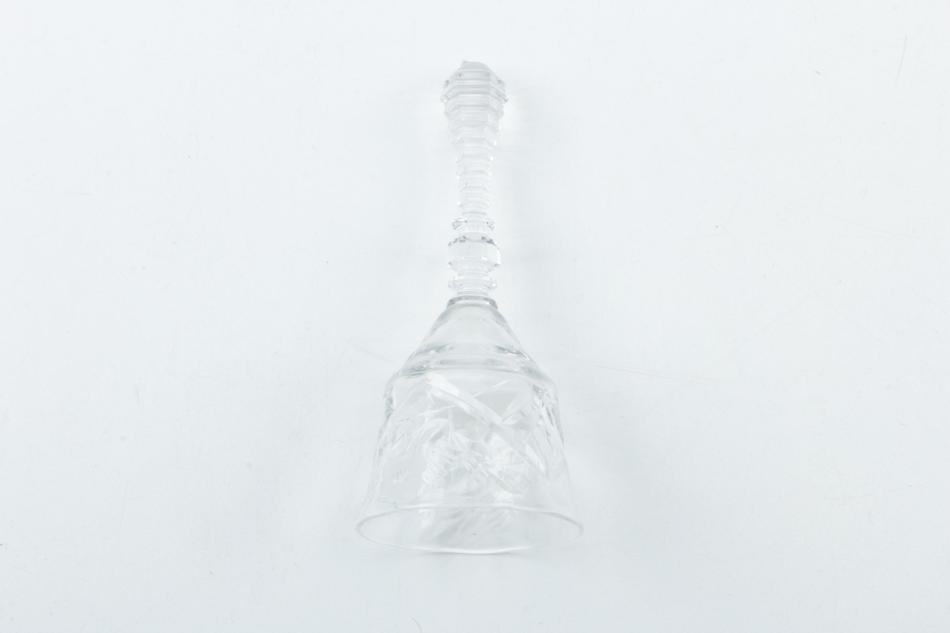 Crystal and Glass Serveware with Silver Plate Platter