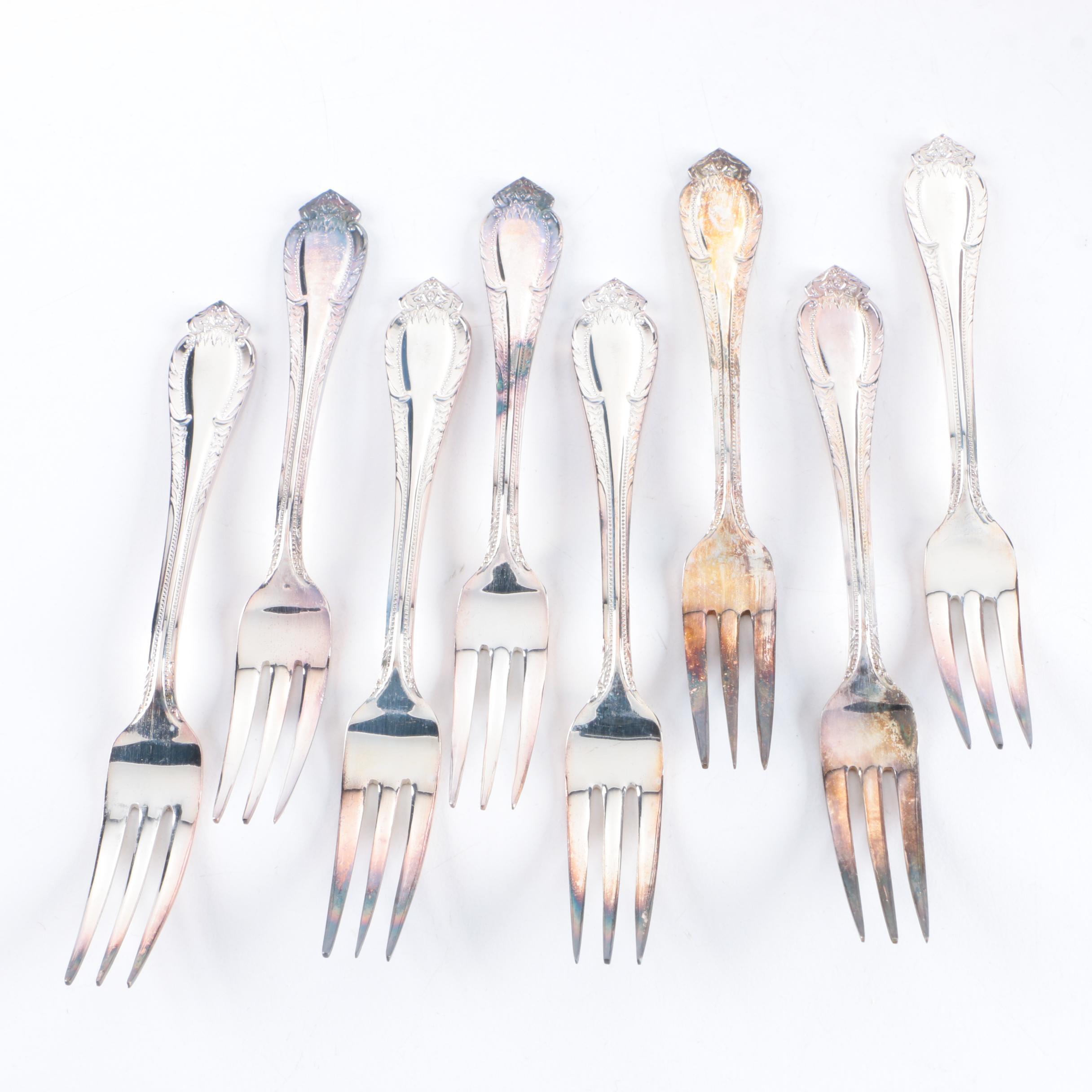 Nakazato Nickel Silver Flatware Set with Flared Stems