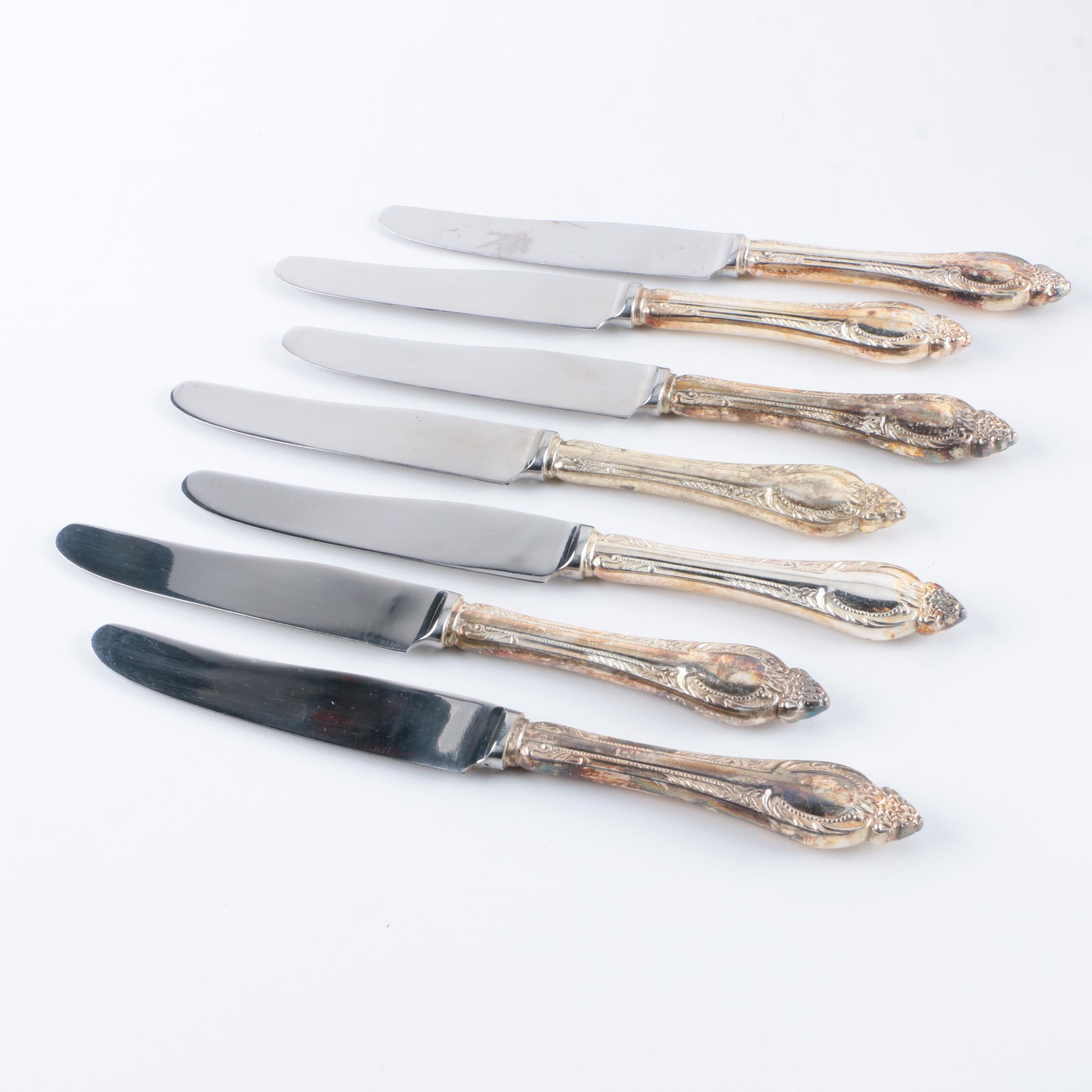 Nakazato Nickel Silver Flatware Set with Flared Stems