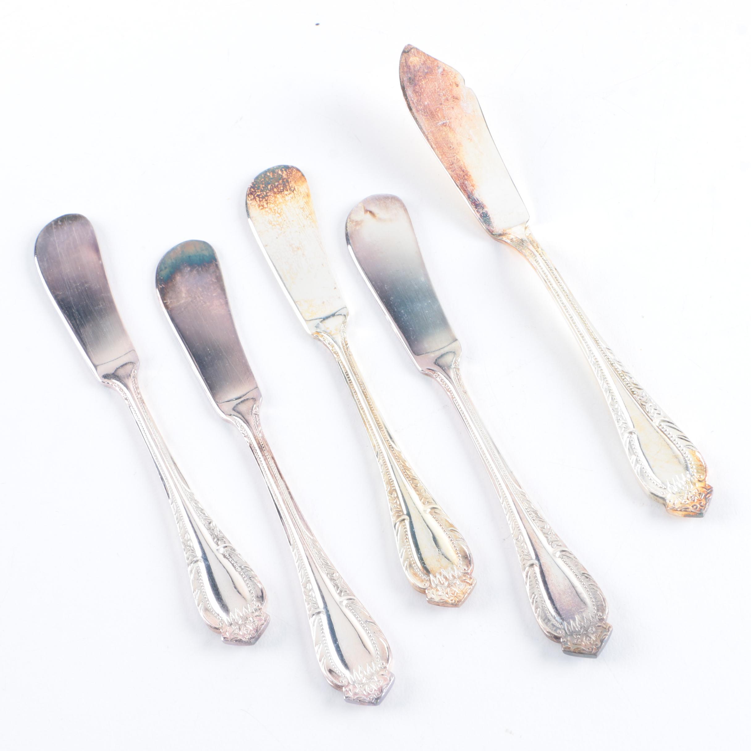 Nakazato Nickel Silver Flatware Set with Flared Stems