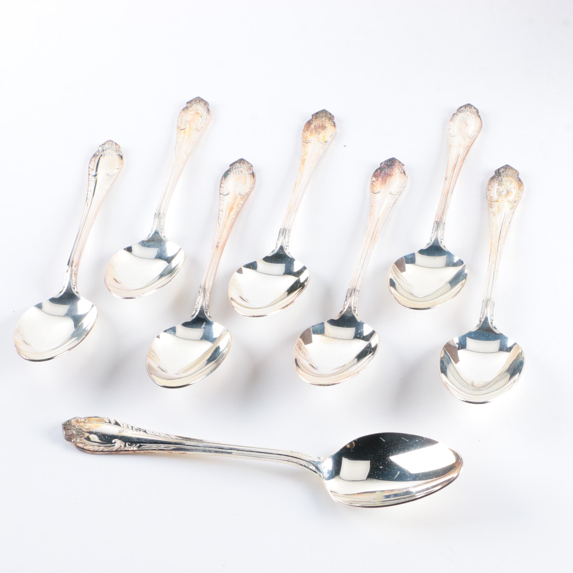 Nakazato Nickel Silver Flatware Set with Flared Stems