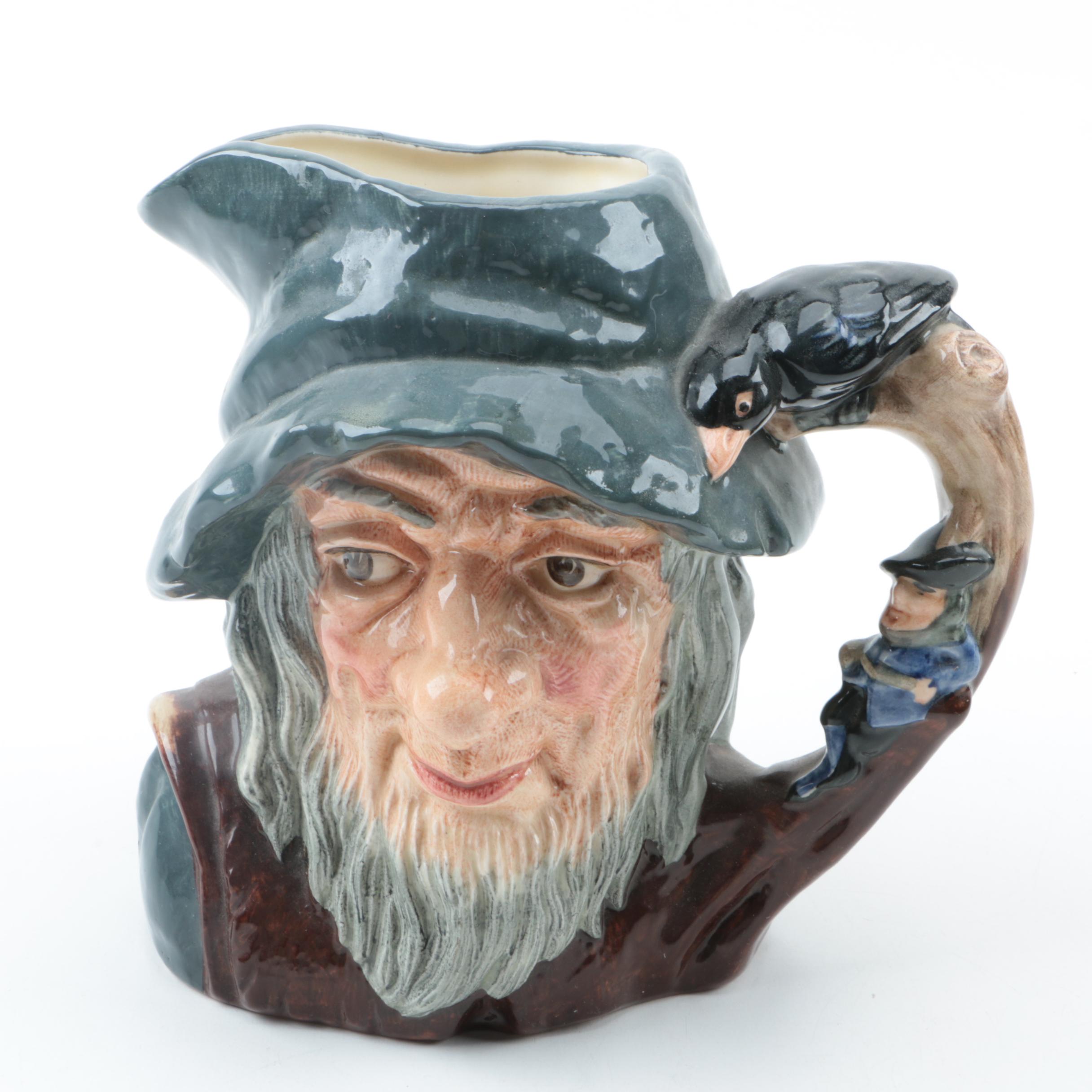 Royal Doulton "Rip Van Winkle" Ceramic Pitcher