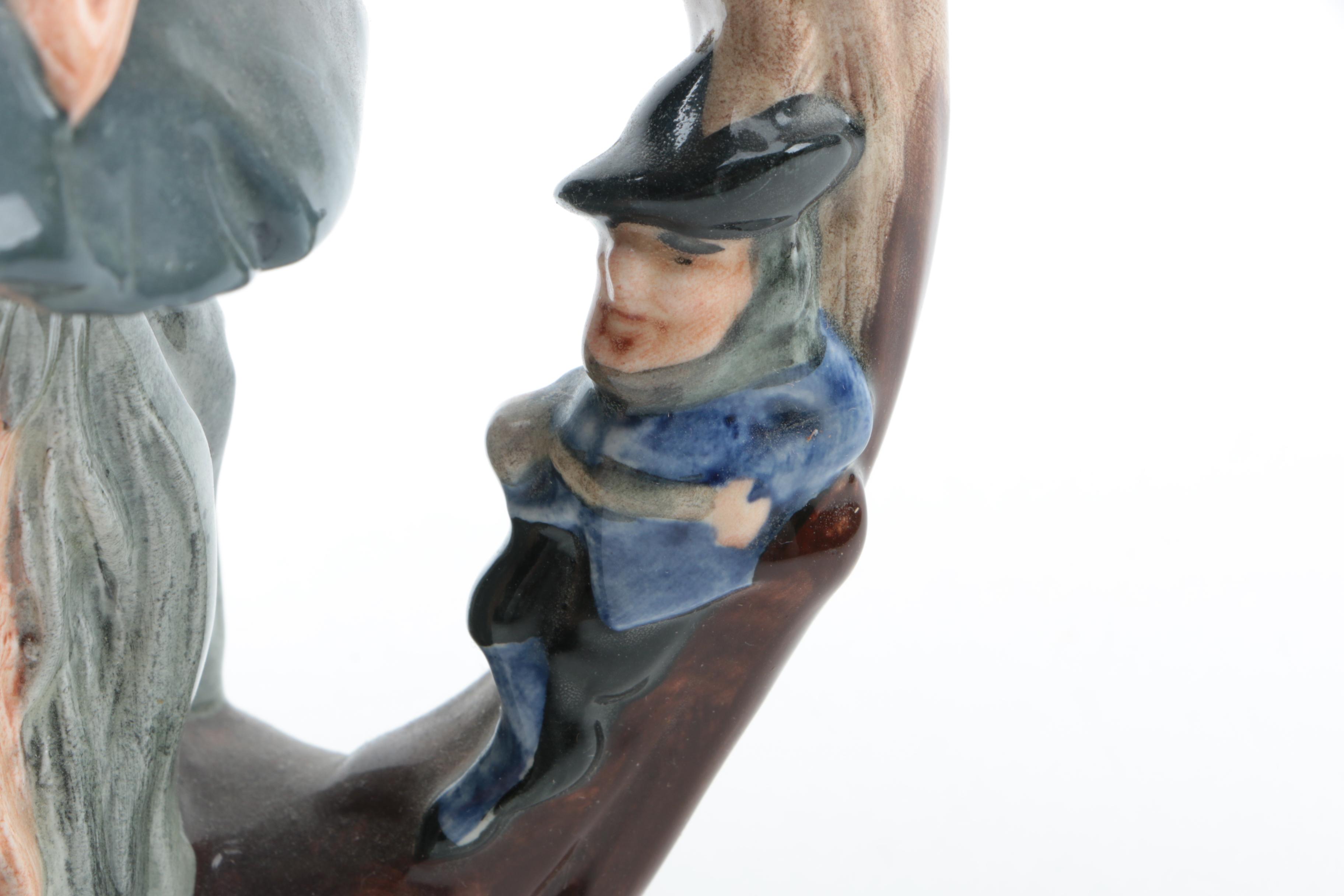 Royal Doulton "Rip Van Winkle" Ceramic Pitcher