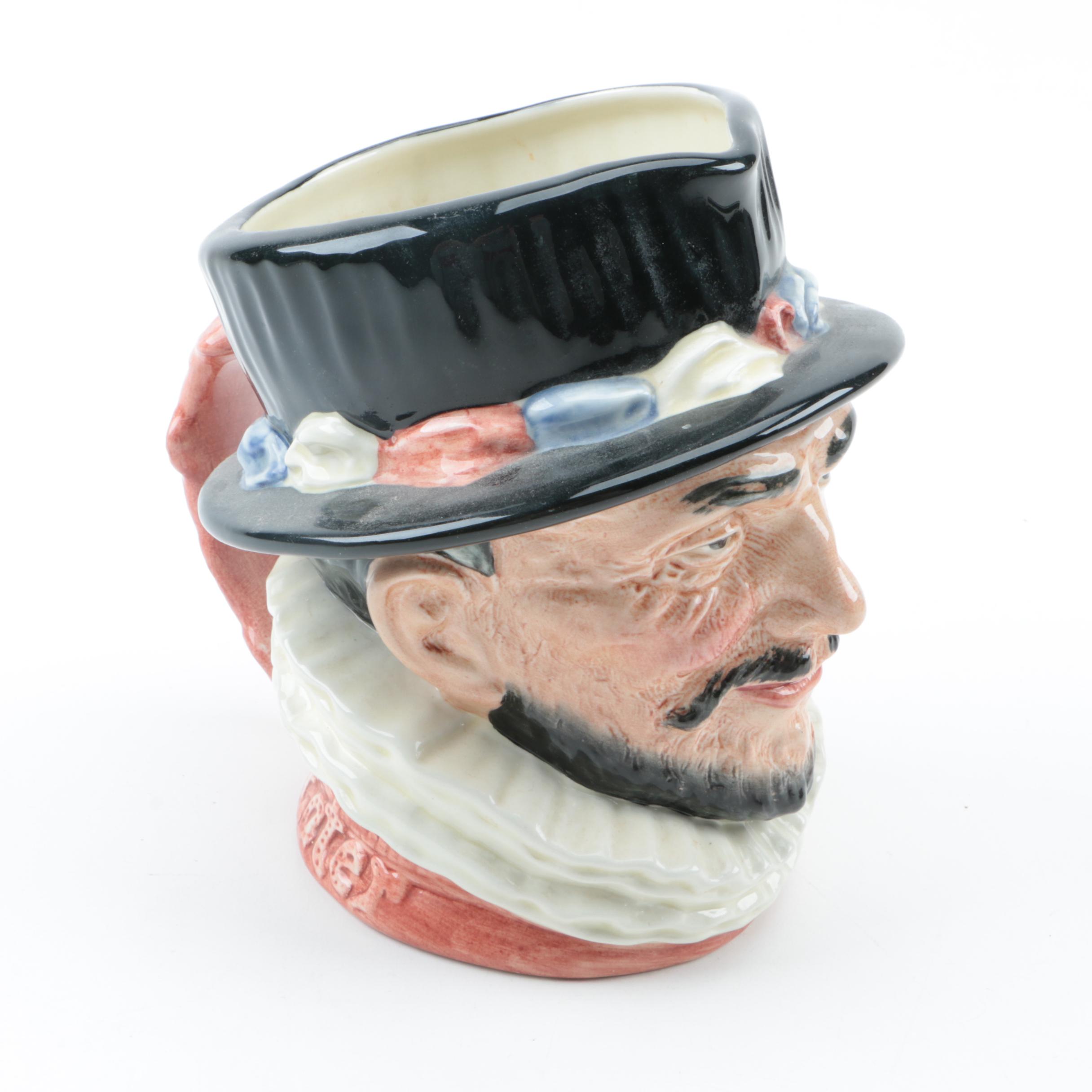 Royal Doulton Beefeater Ceramic Pitcher