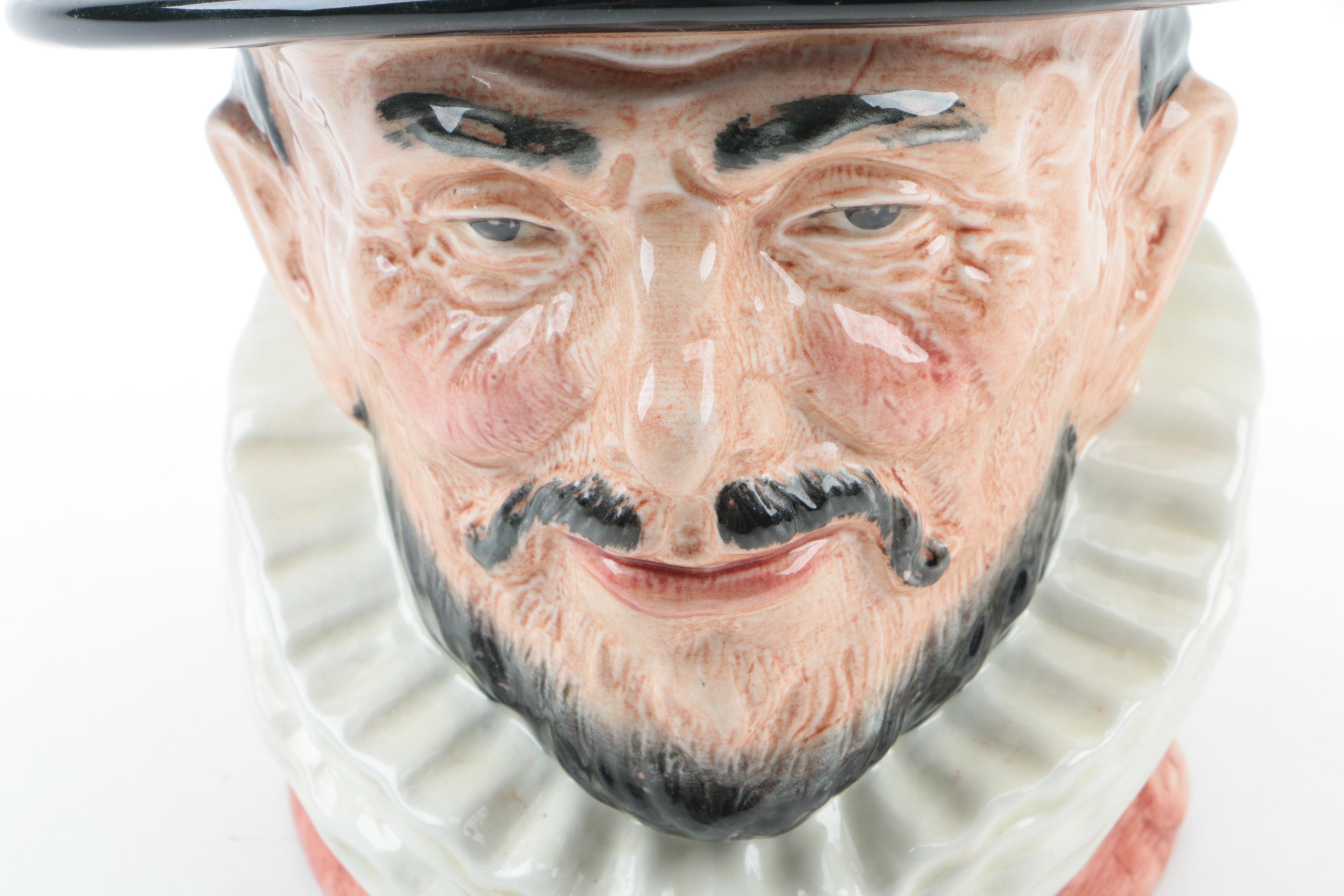 Royal Doulton Beefeater Ceramic Pitcher
