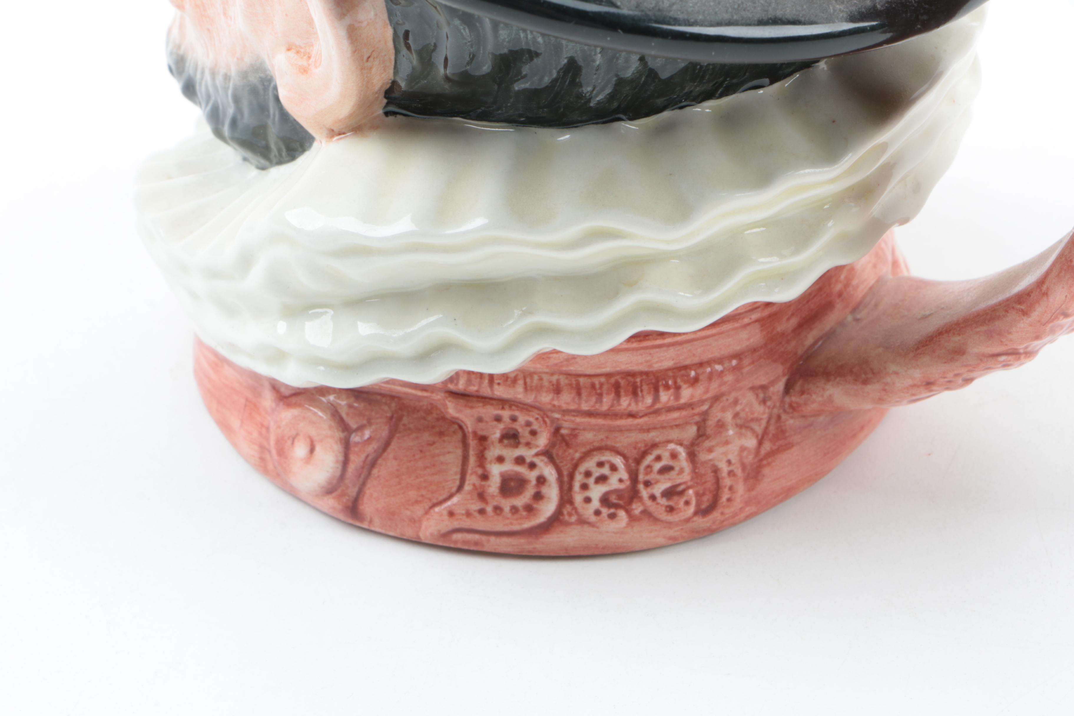 Royal Doulton Beefeater Ceramic Pitcher