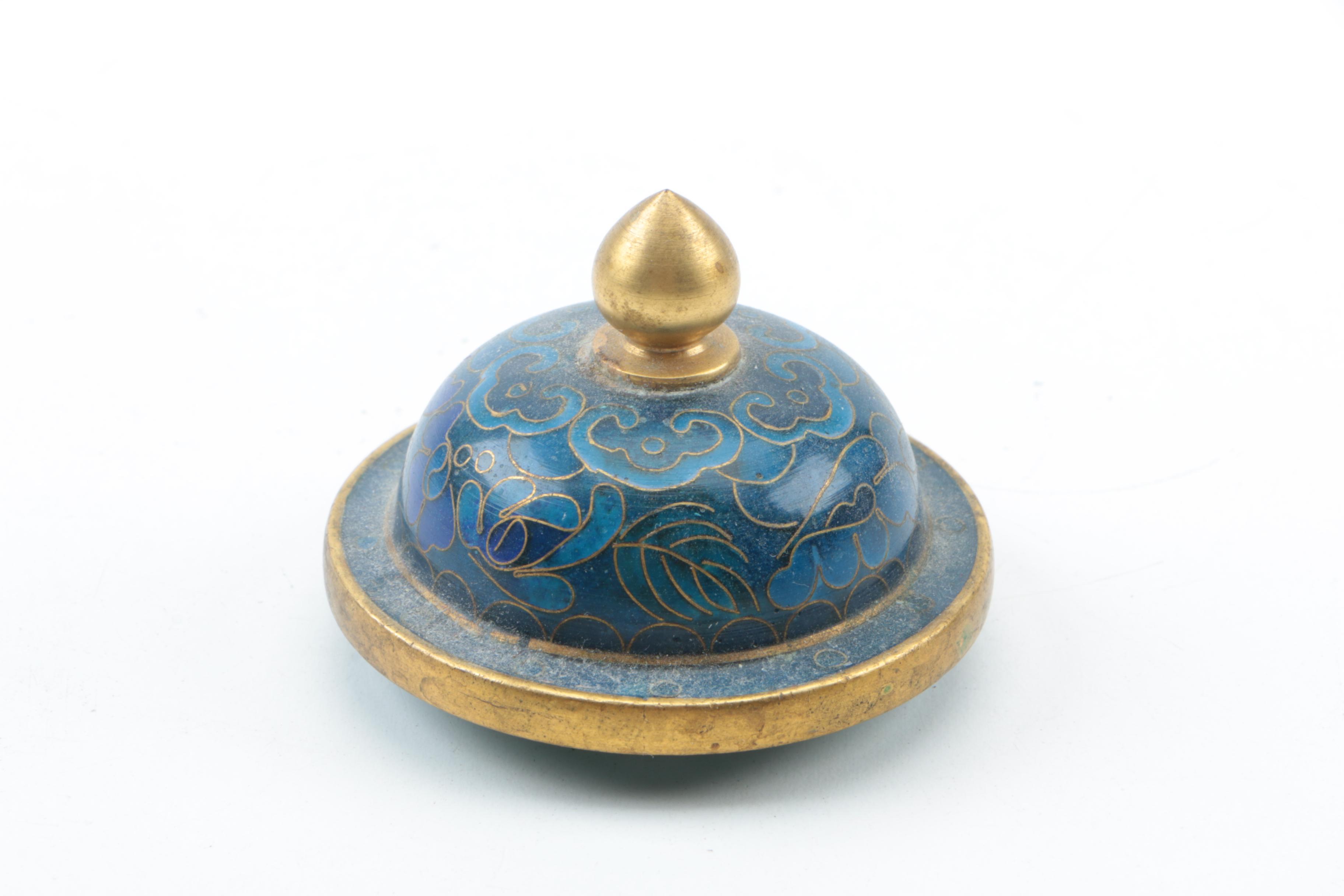 Chinese Cloisonne Jar