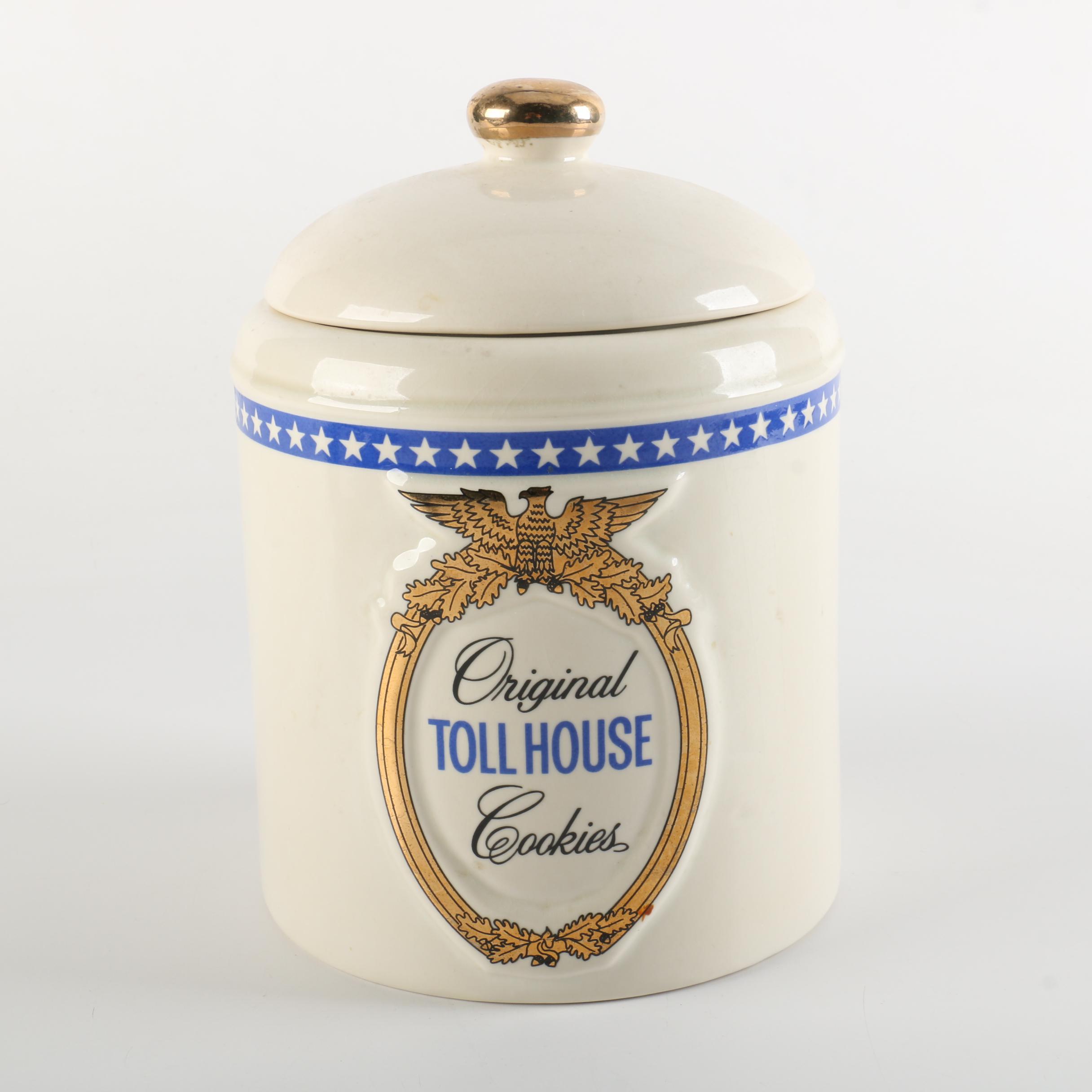 Vintage Toll House Cookie Jar