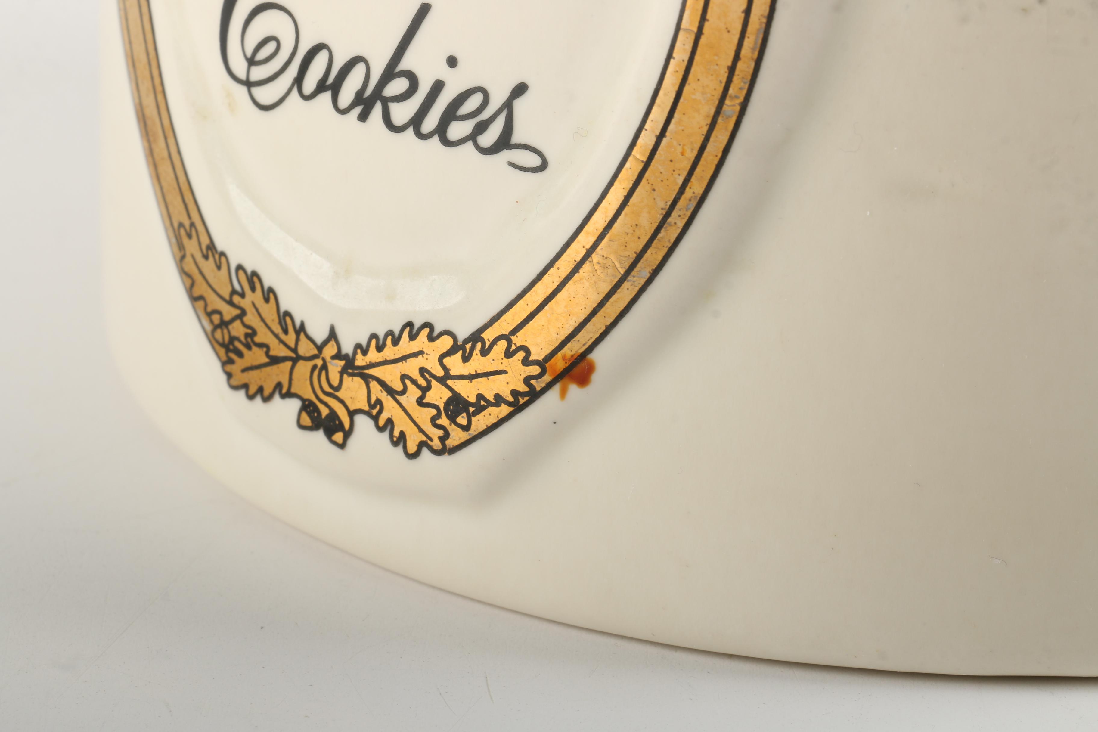 Vintage Toll House Cookie Jar