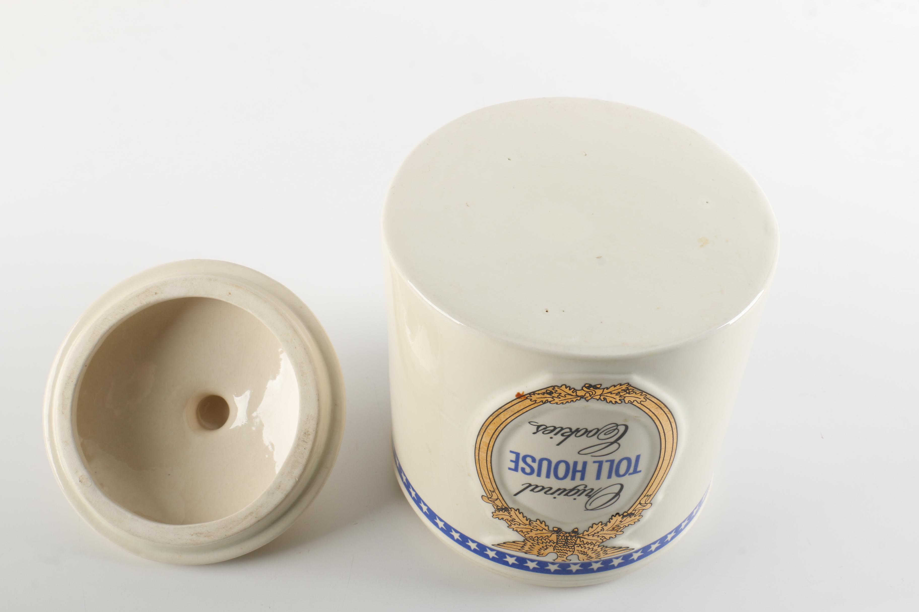 Vintage Toll House Cookie Jar