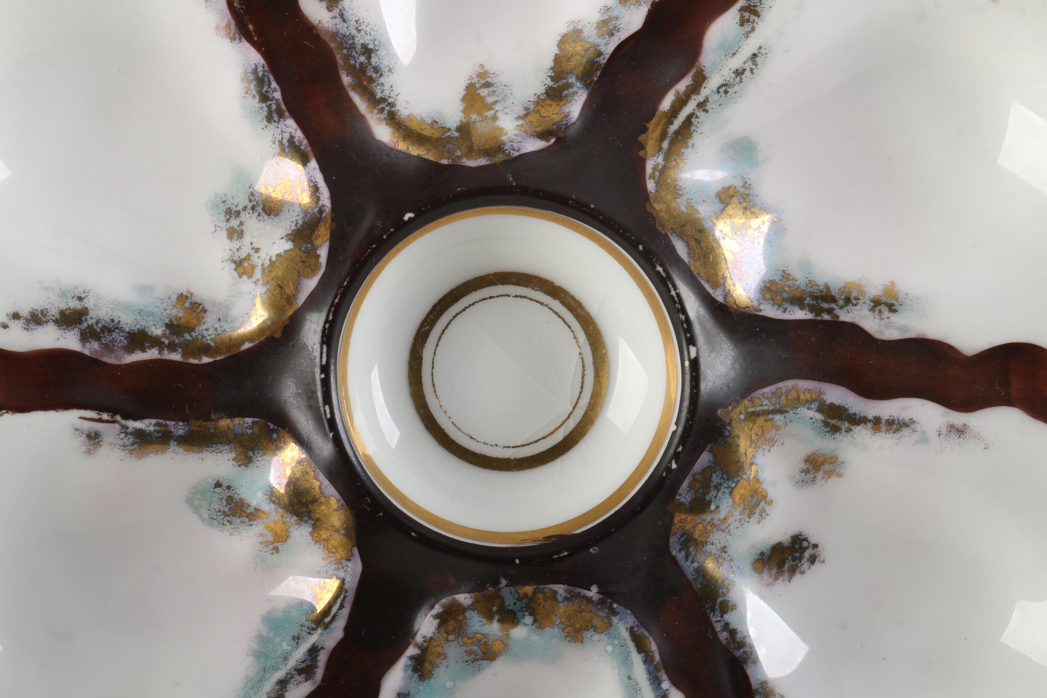Porcelain Oyster Dish