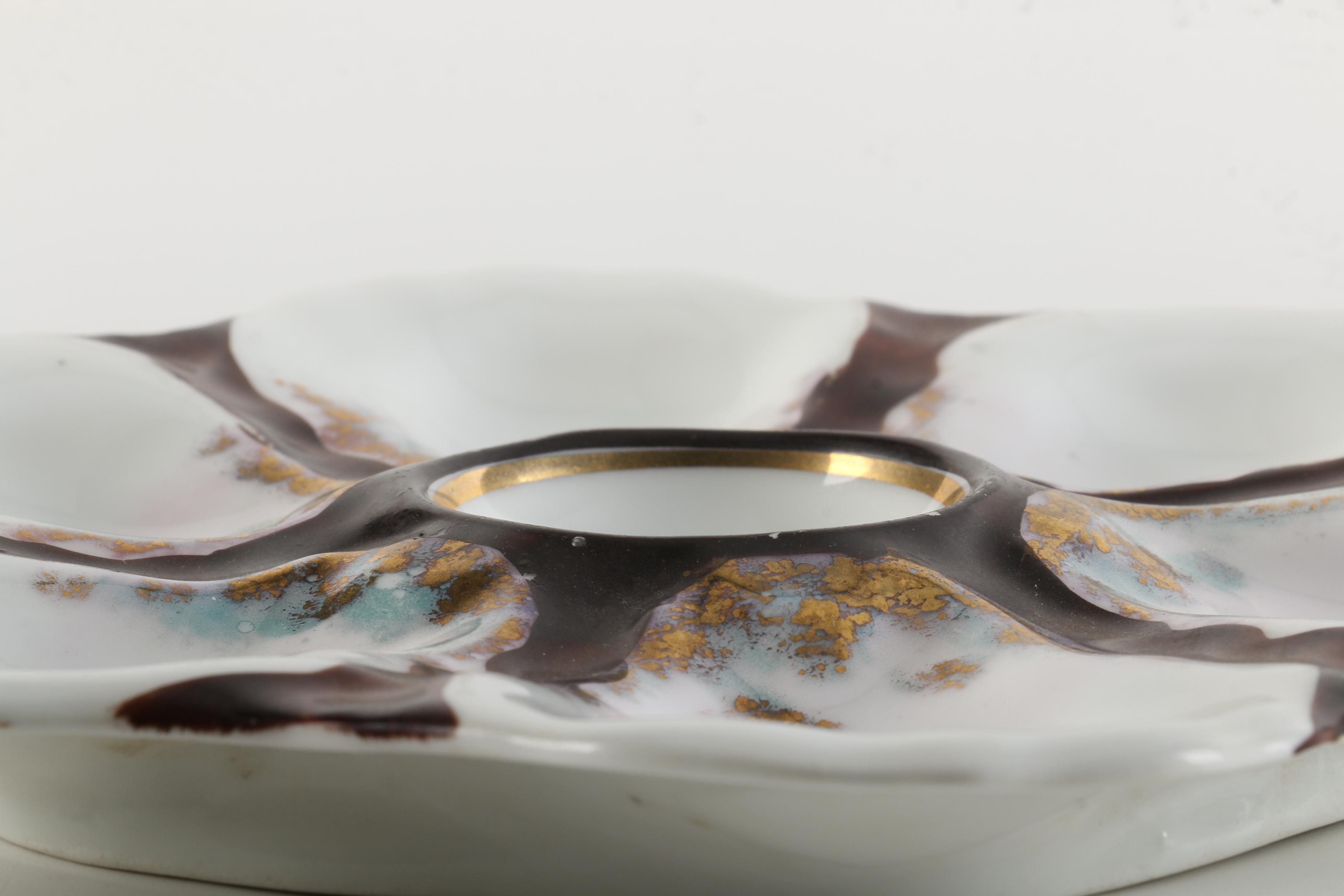 Porcelain Oyster Dish