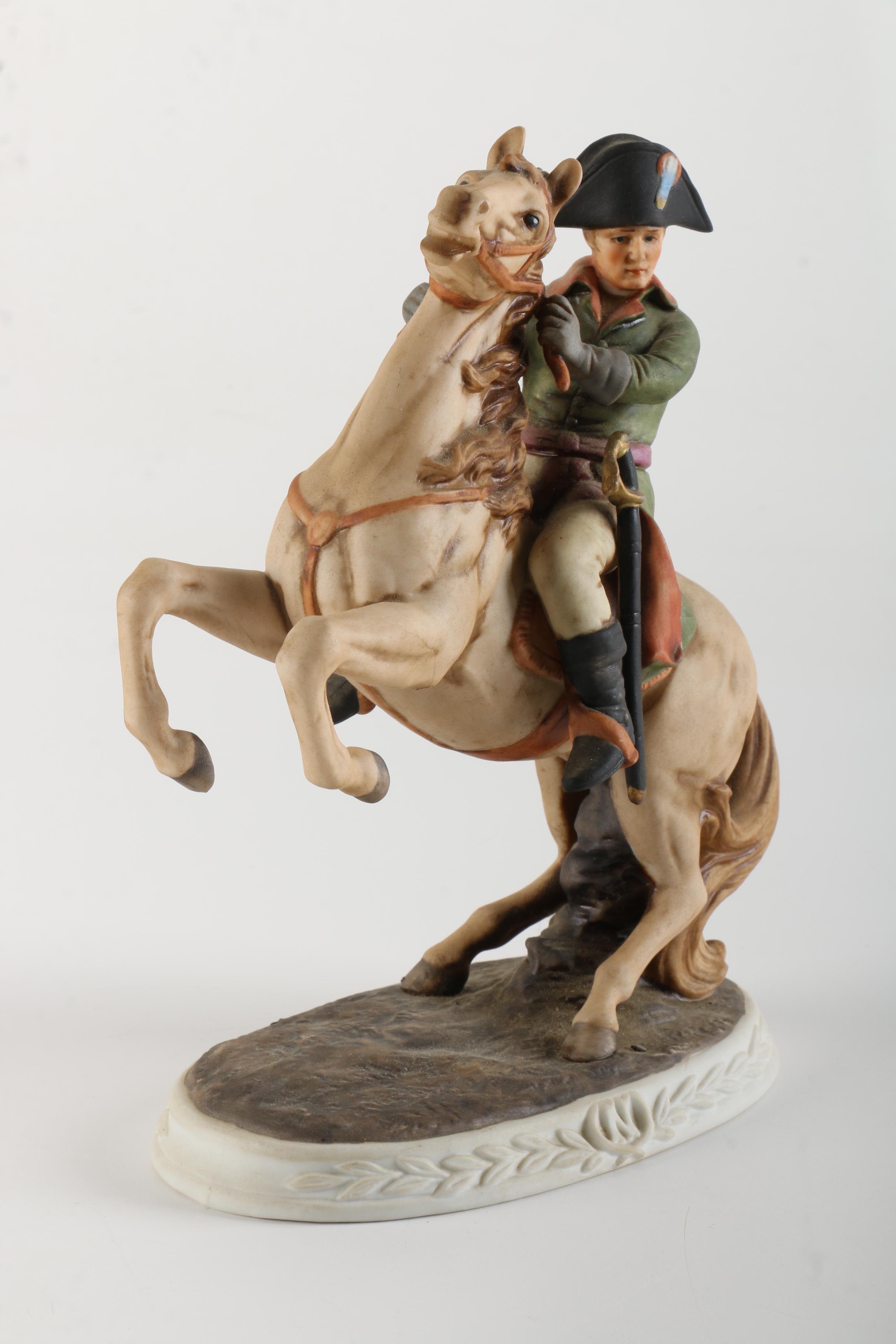 Marks and Rosenfield Porcelain Napoleon Figurine