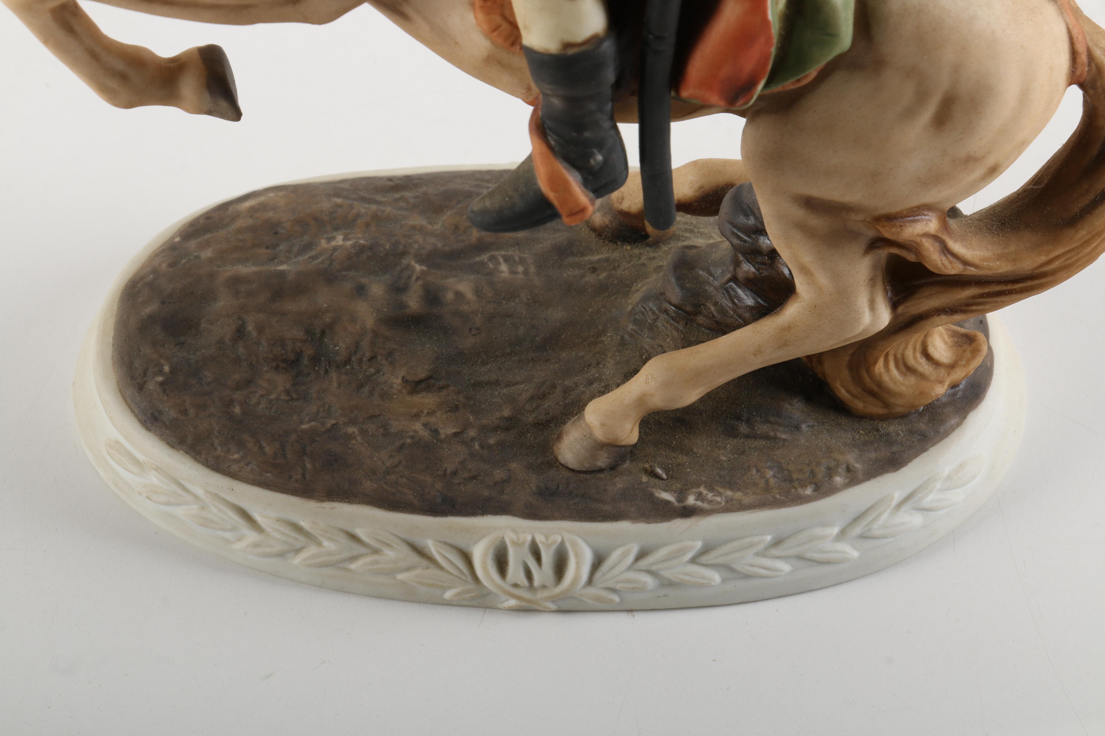 Marks and Rosenfield Porcelain Napoleon Figurine