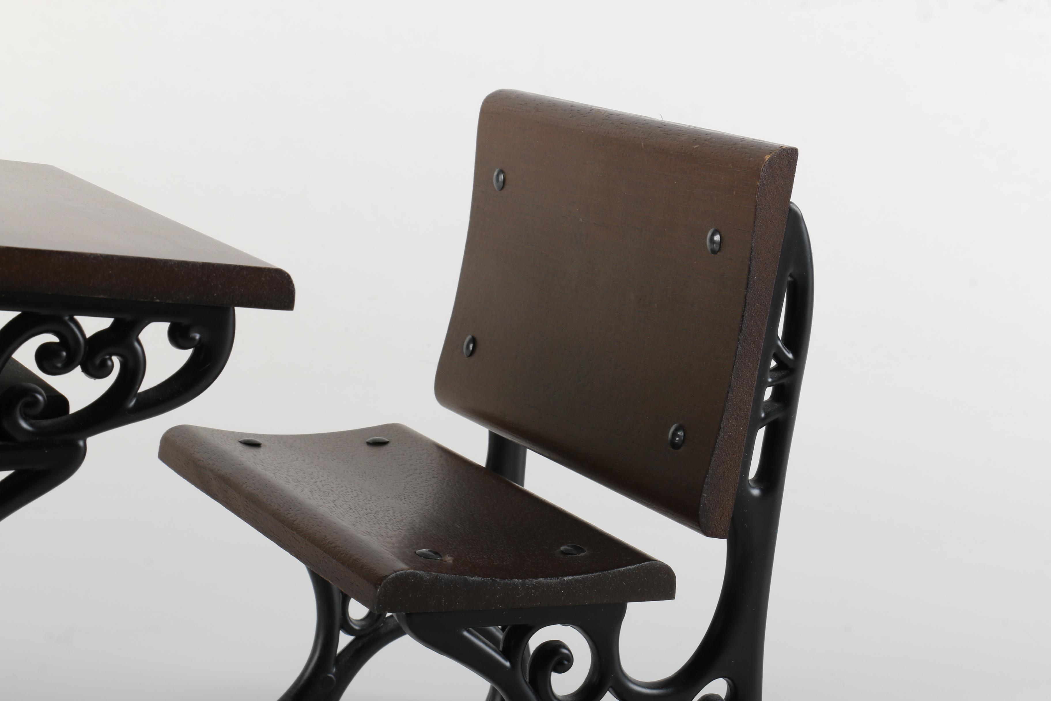 American Girl Doll Vintage Style Student Desk