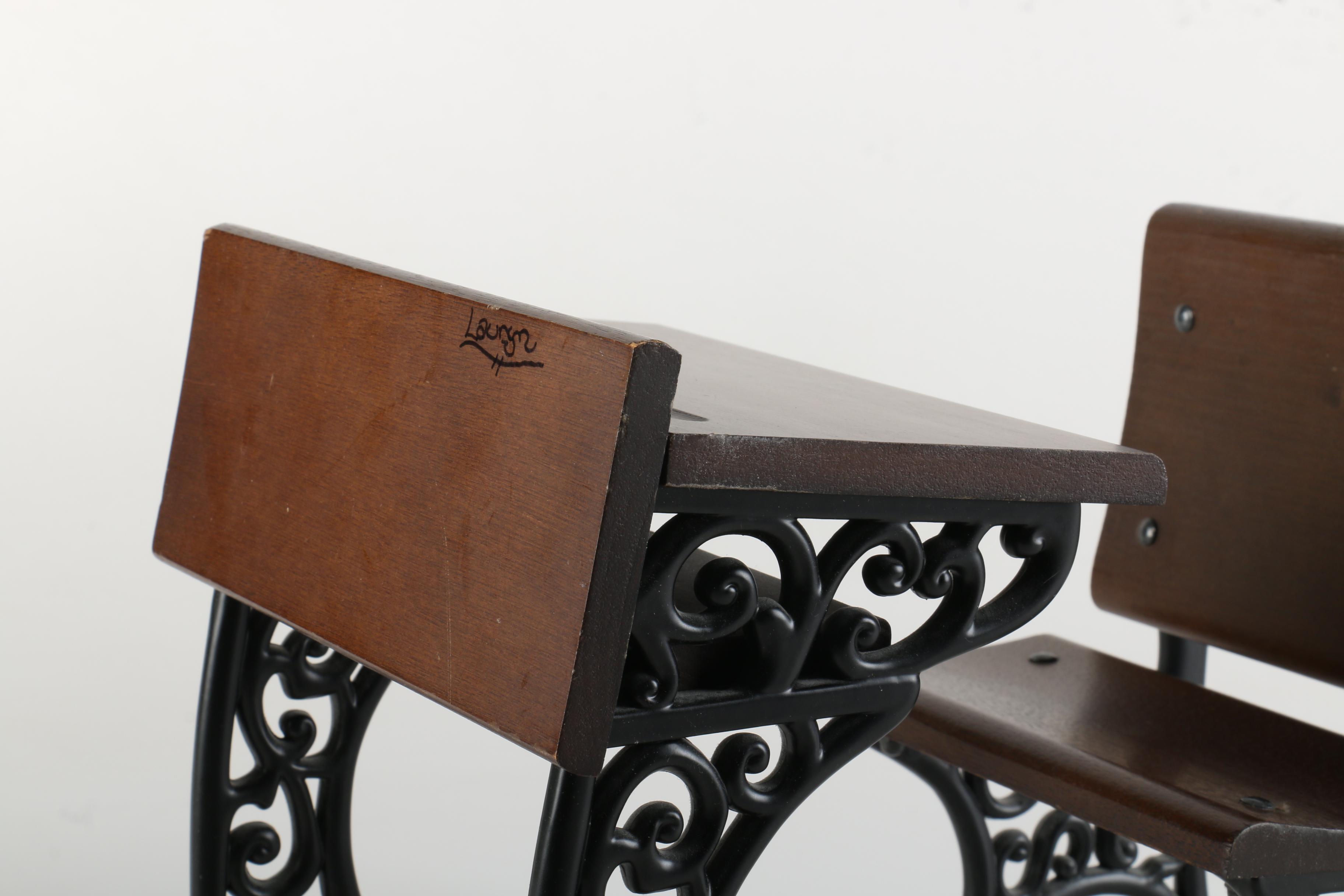 American Girl Doll Vintage Style Student Desk