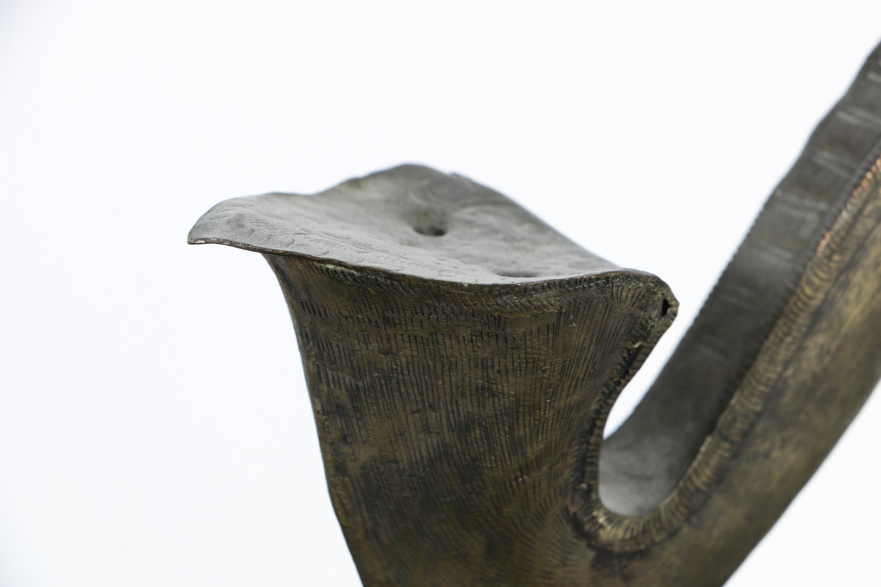 Silver Tone Metal Elephant Decor Box