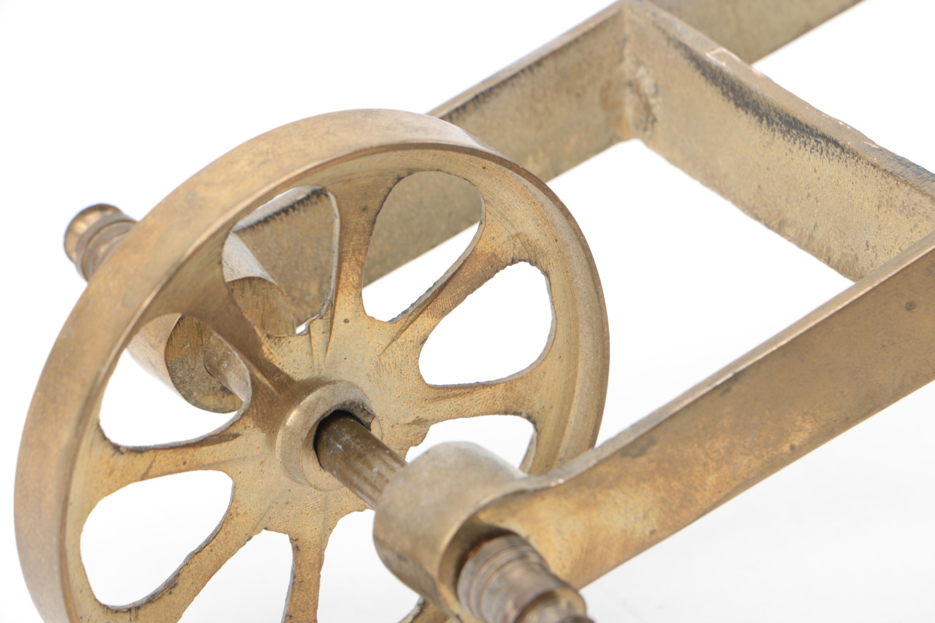 Vintage Decorative Brass Cannon