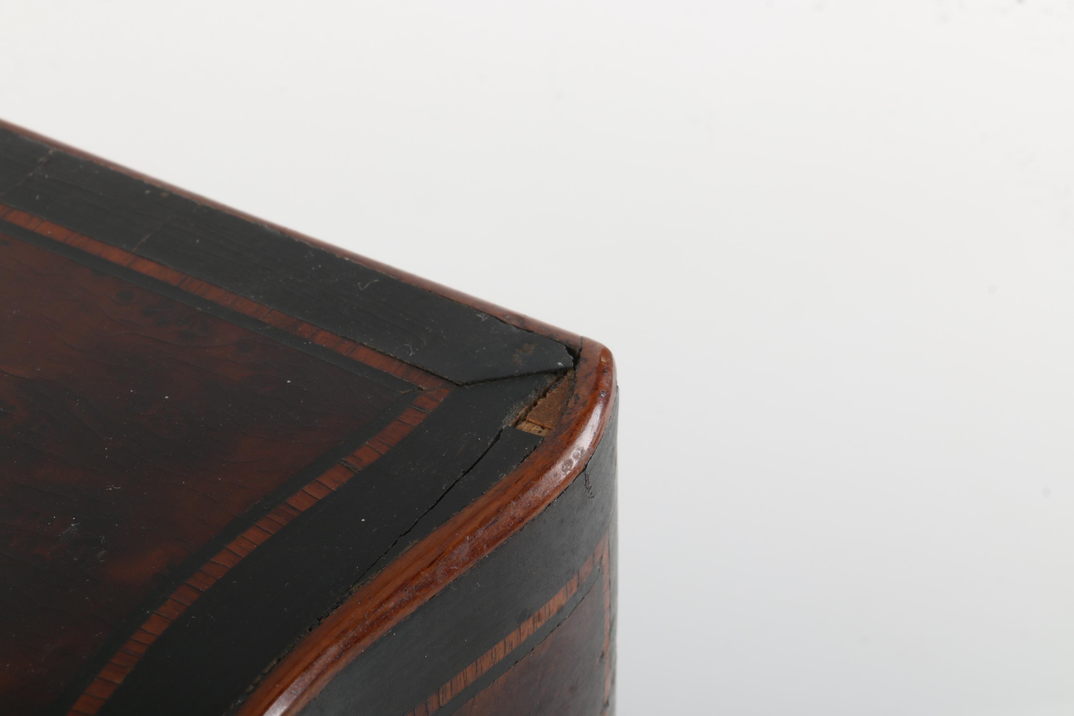 Vintage Wooden Bar Caddy Chest with Etched Glass Decanters and Stemware