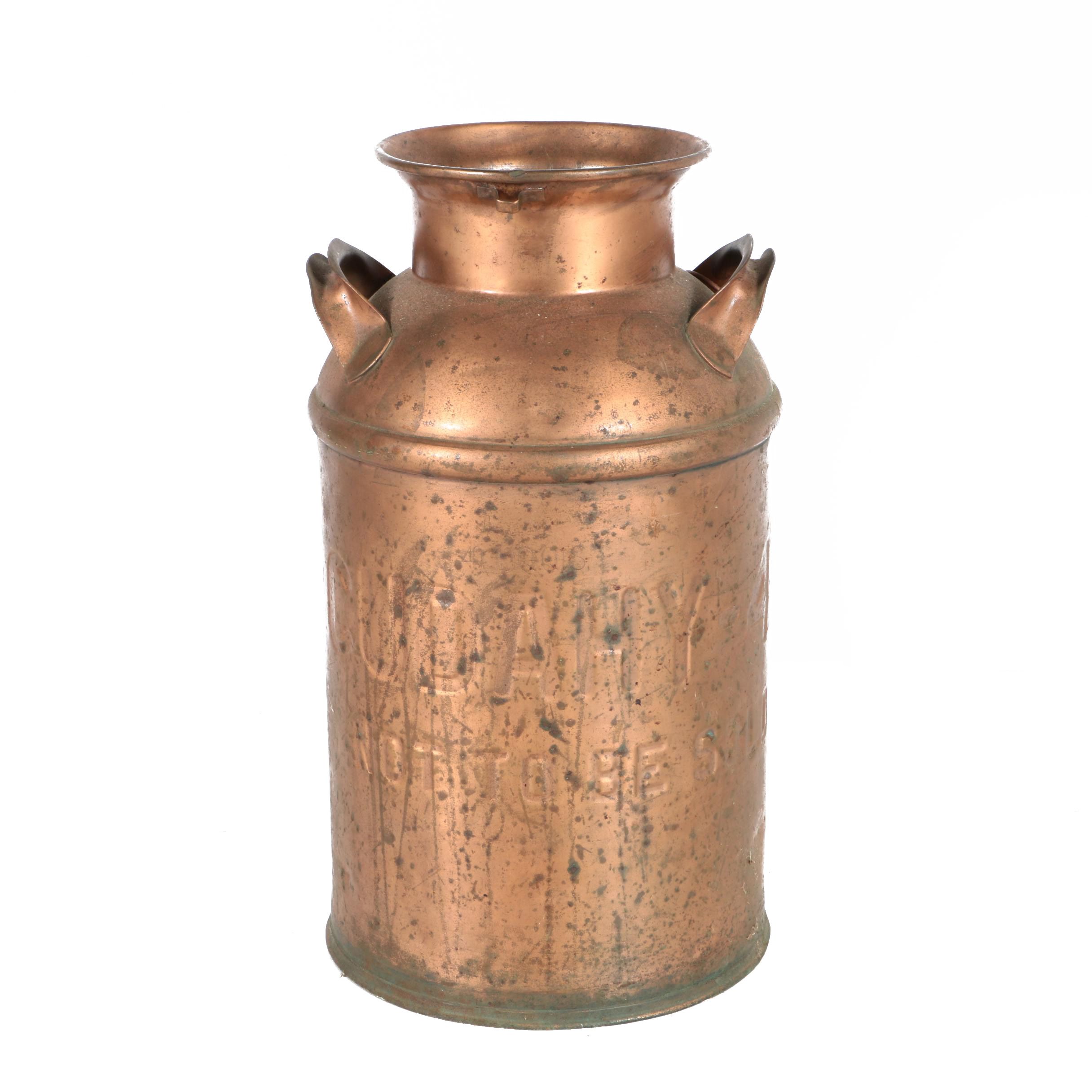 Vintage Cudahy Milk Can