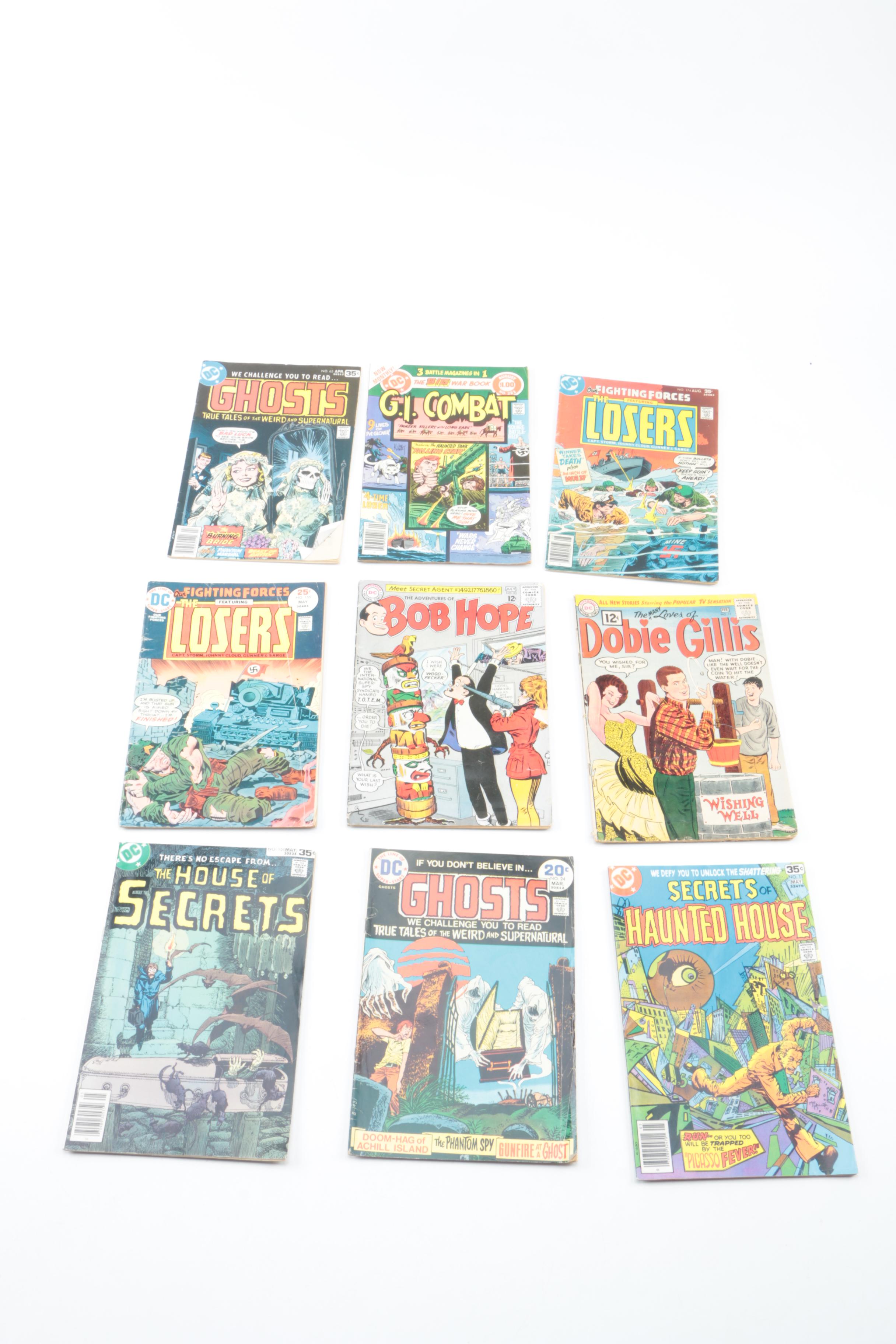 Vintage Comic Books Including "Strange Tales", "Star Wars", and "Star Trek"