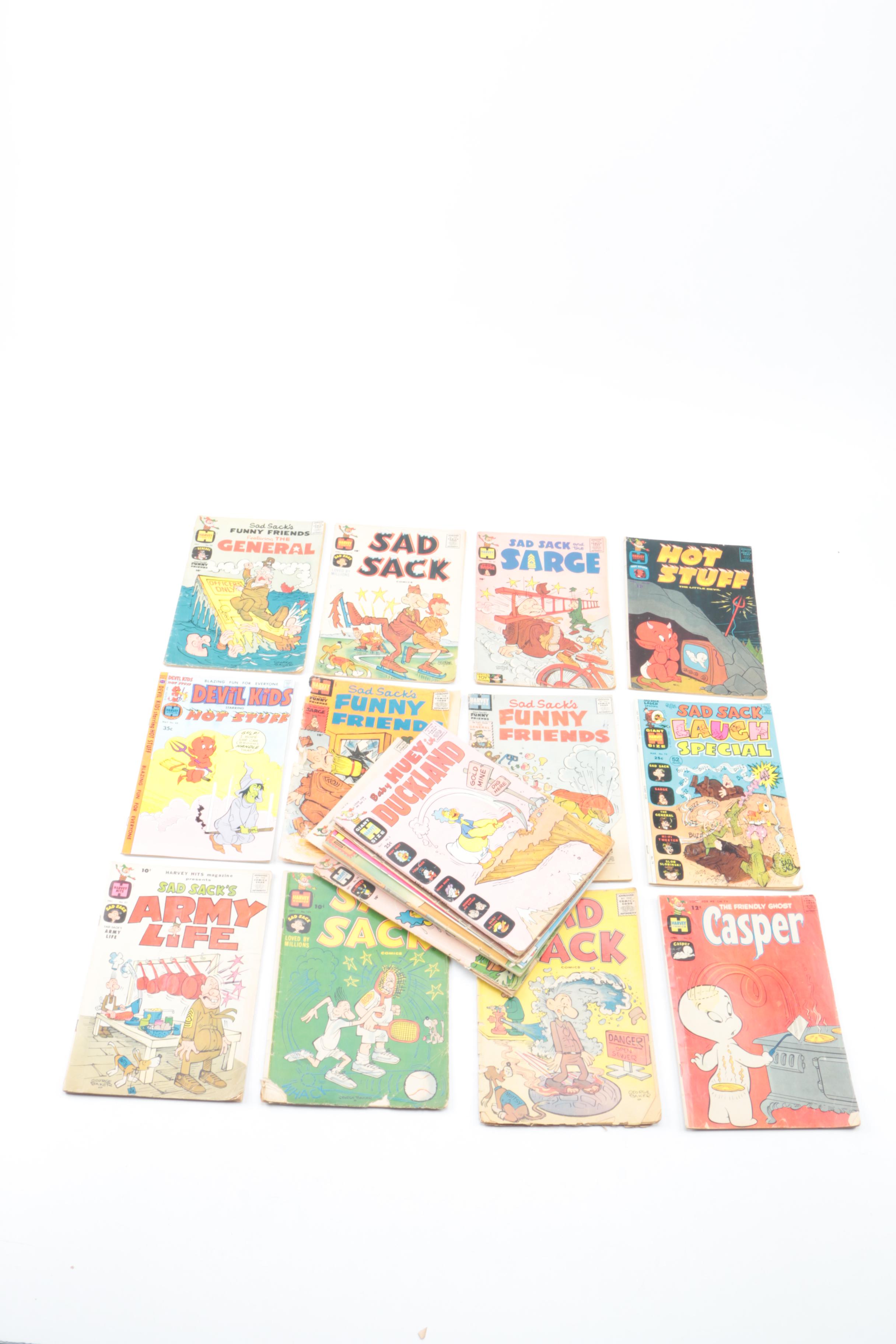 Vintage Comic Books Including "Strange Tales", "Star Wars", and "Star Trek"