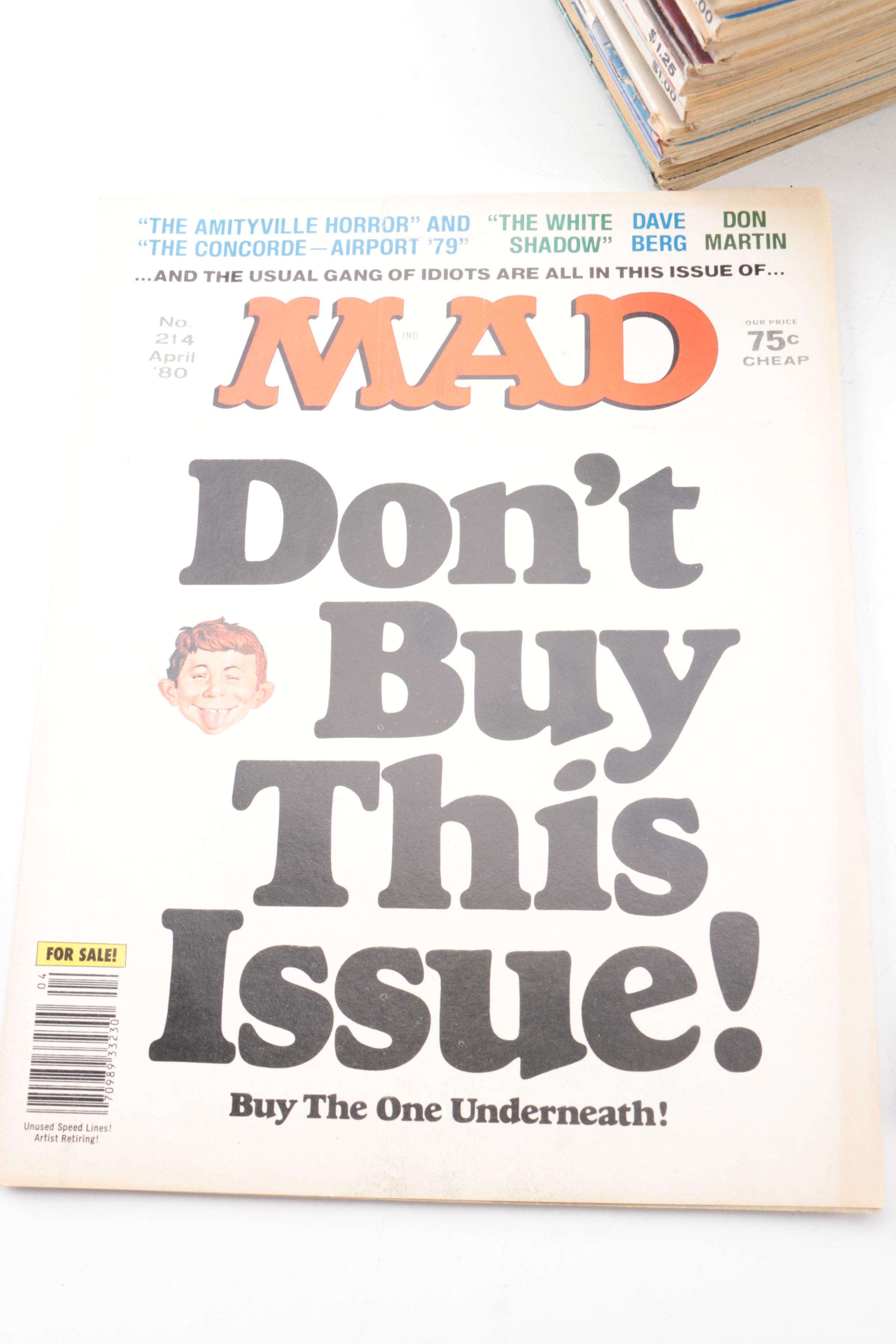 Vintage "MAD" Magazines