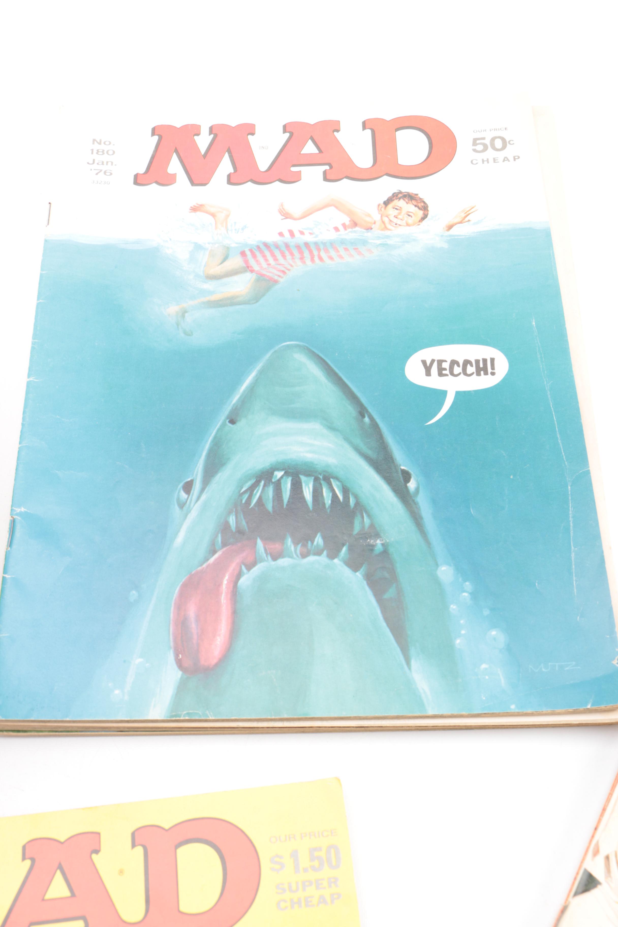 Vintage "MAD" Magazines