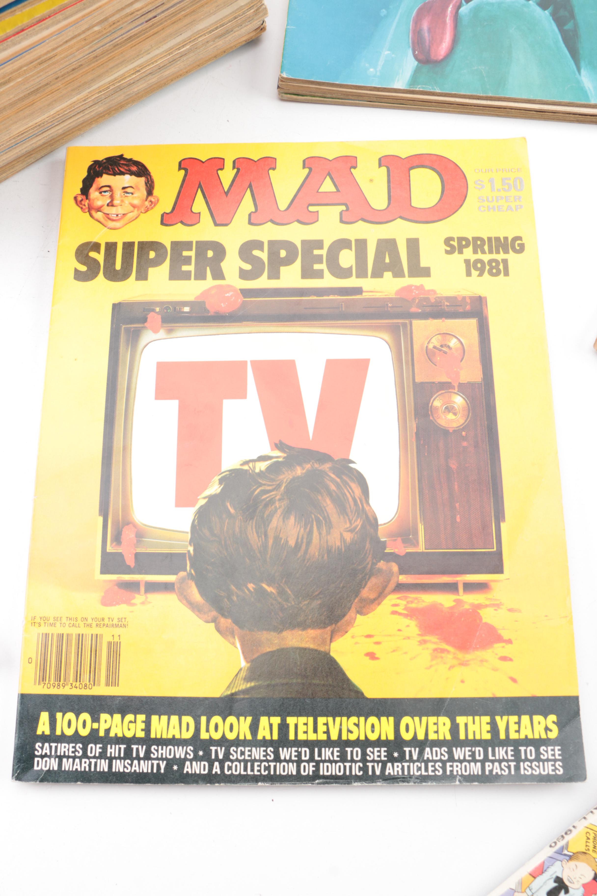 Vintage "MAD" Magazines