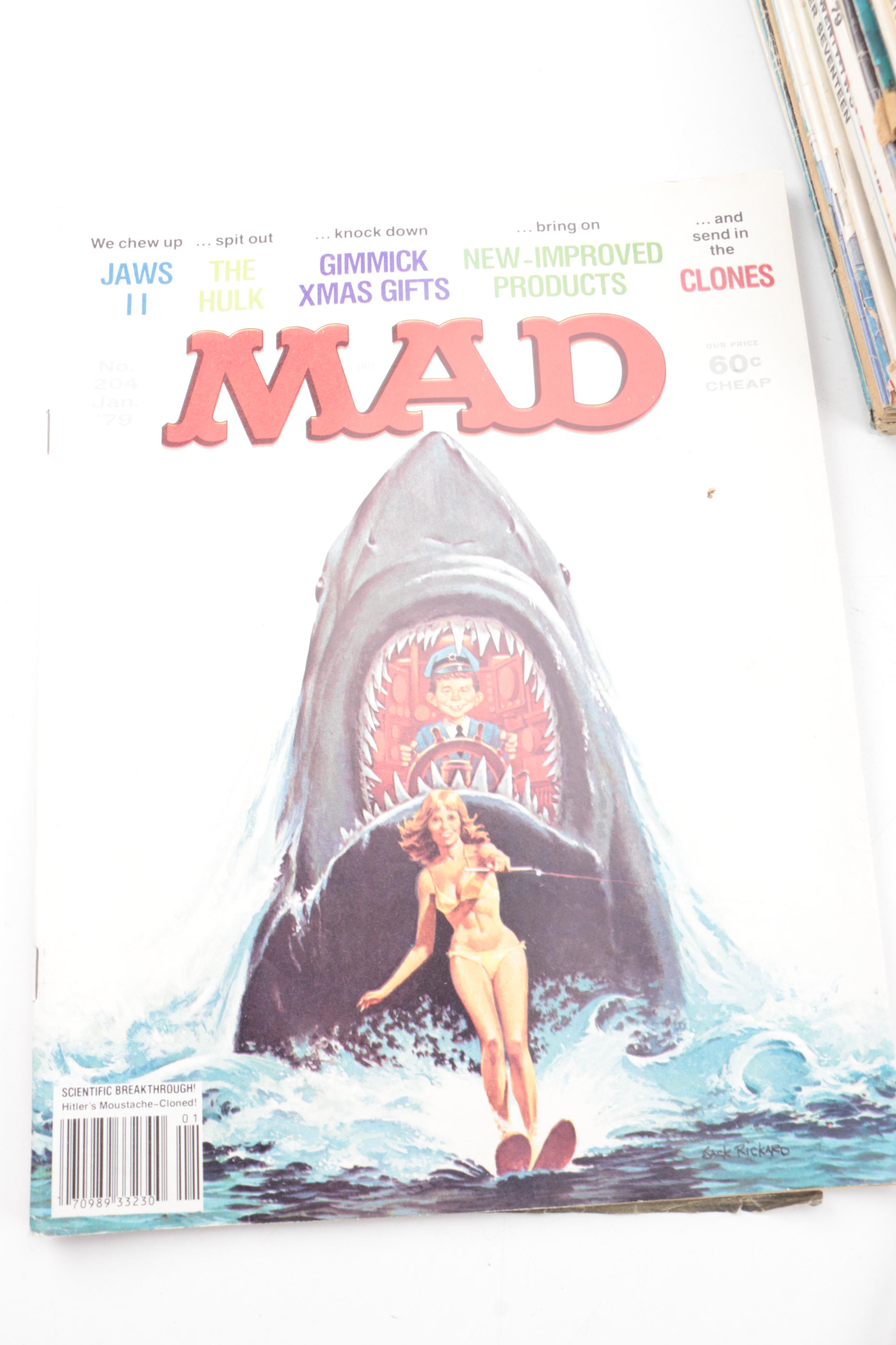 Vintage "MAD" Magazines