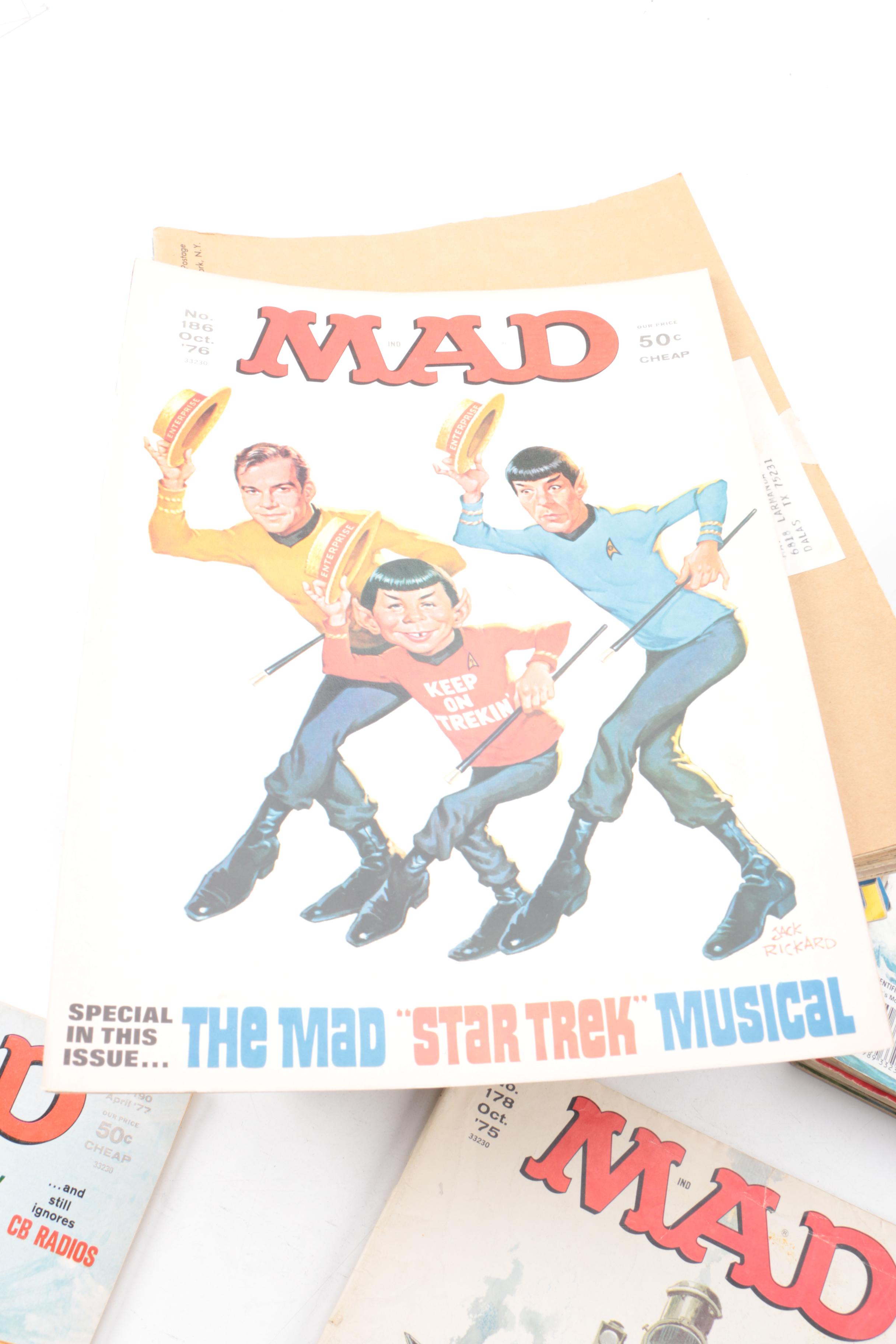 Vintage "MAD" Magazines