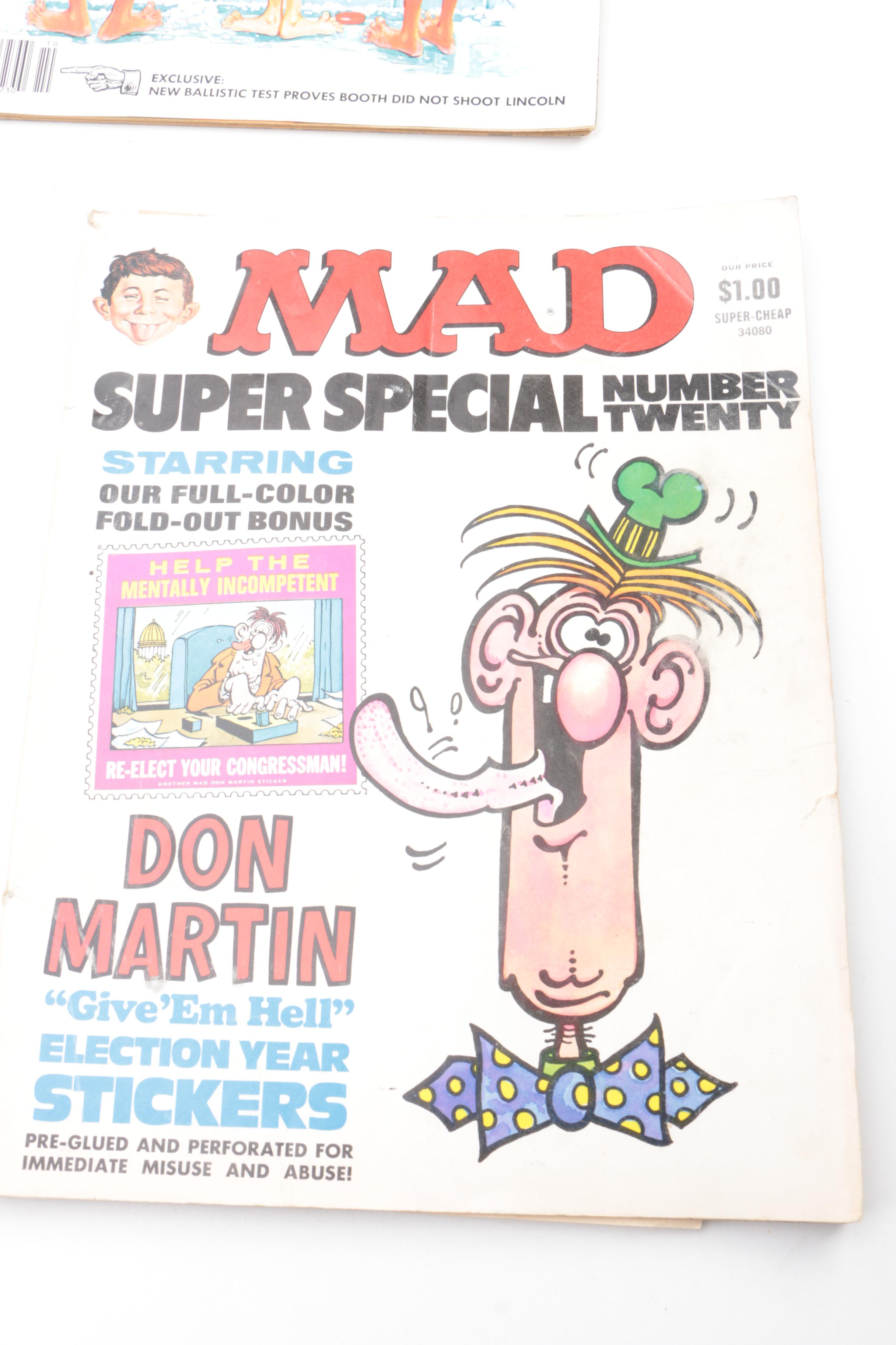 Vintage "MAD" Magazines
