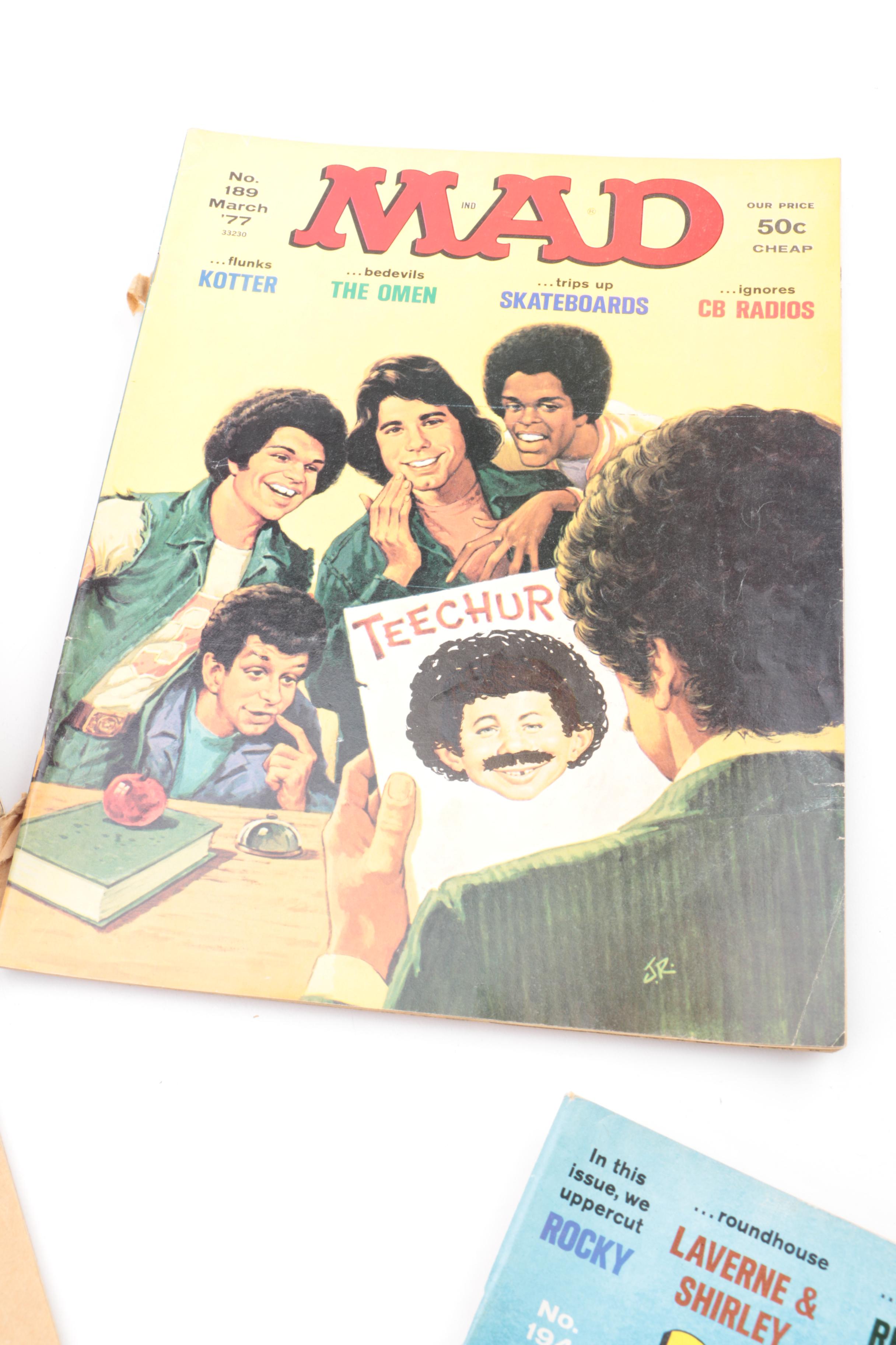 Vintage "MAD" Magazines