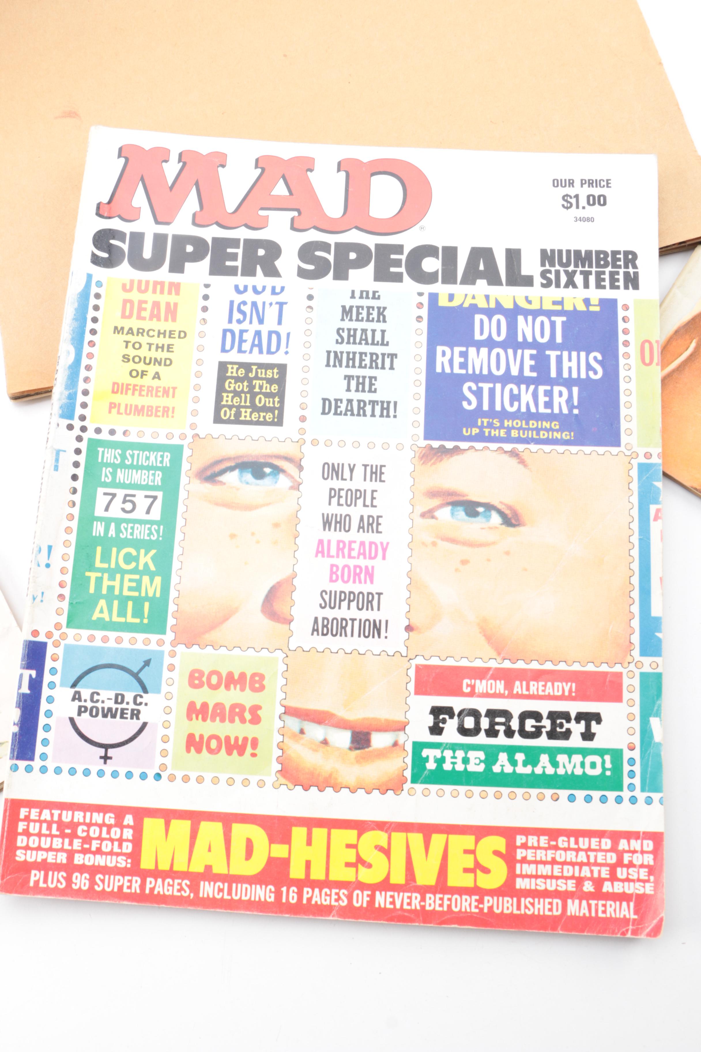 Vintage "MAD" Magazines