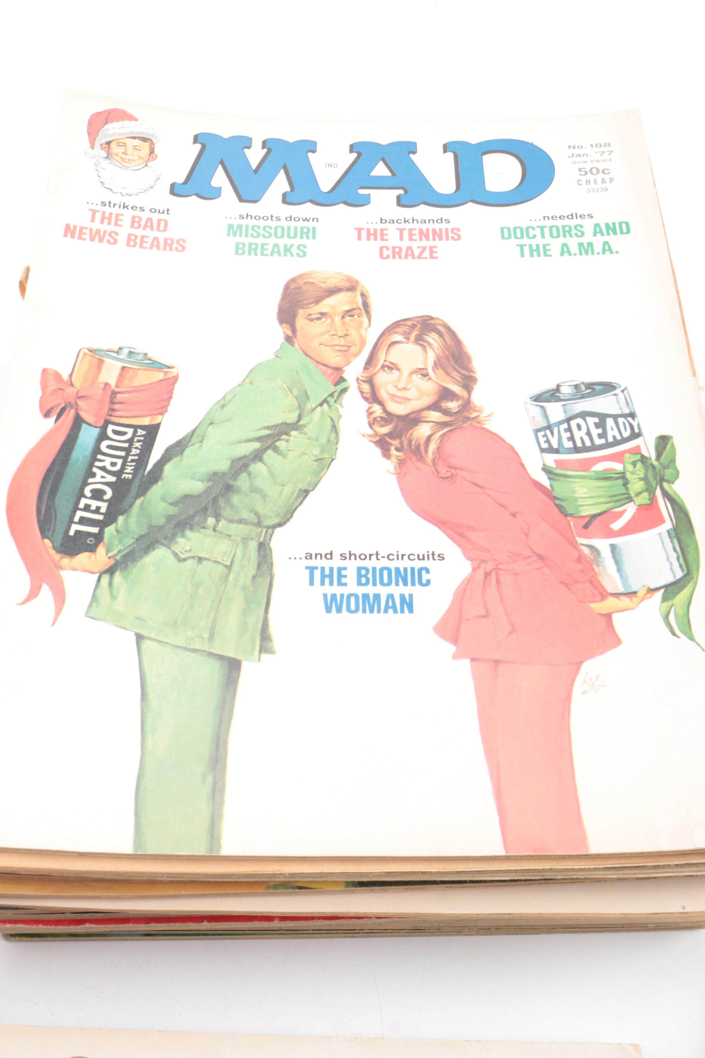 Vintage "MAD" Magazines
