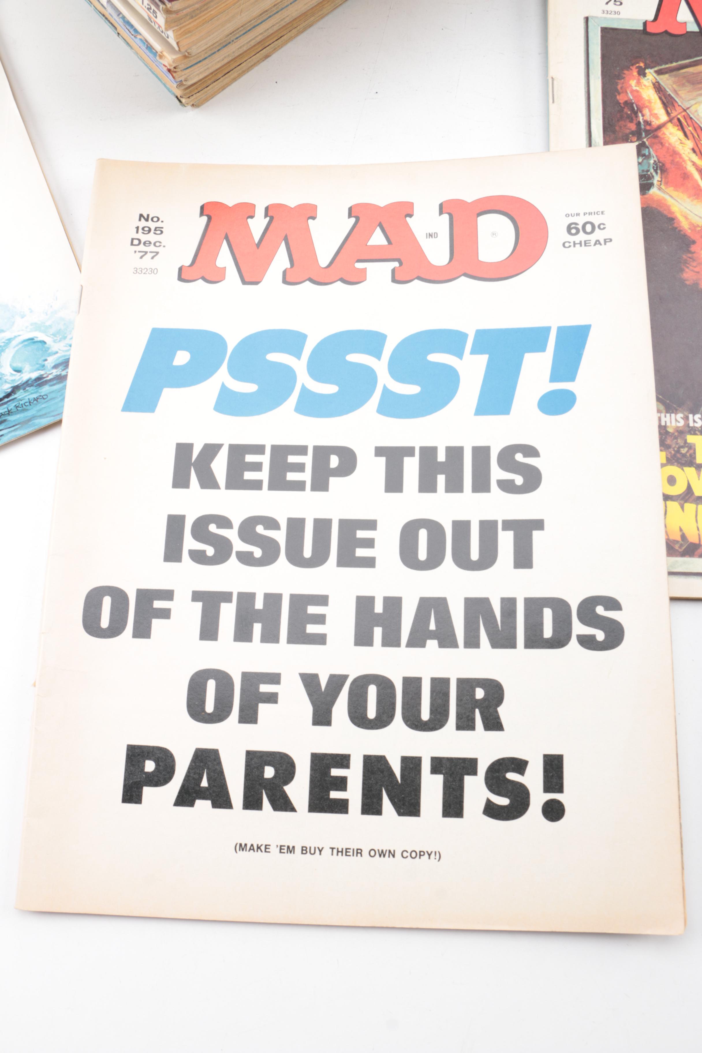 Vintage "MAD" Magazines