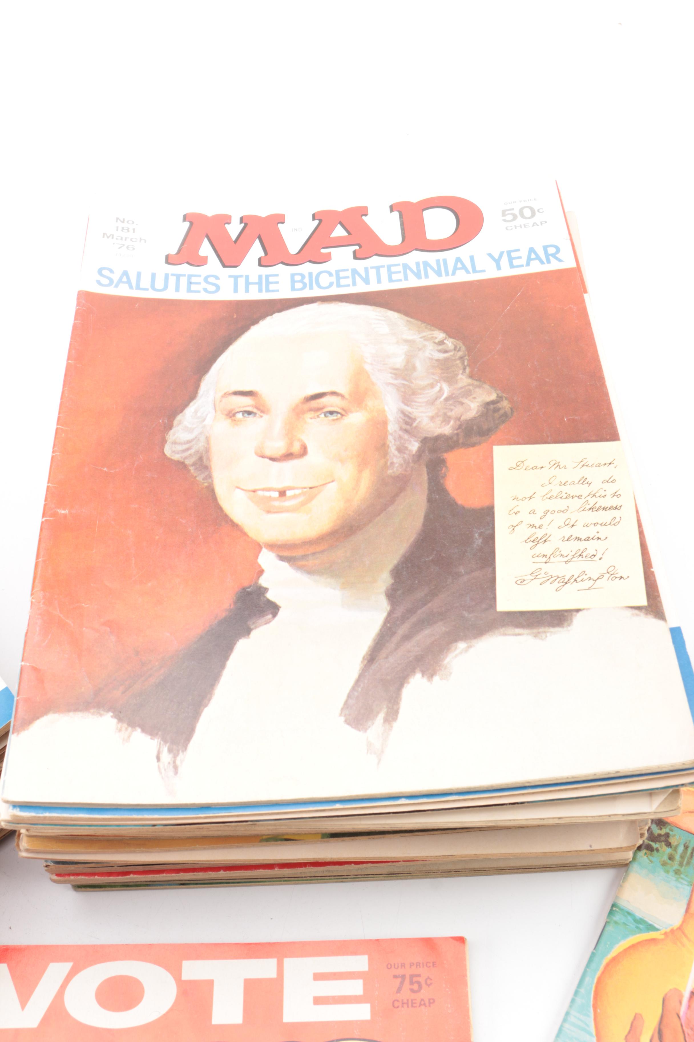 Vintage "MAD" Magazines