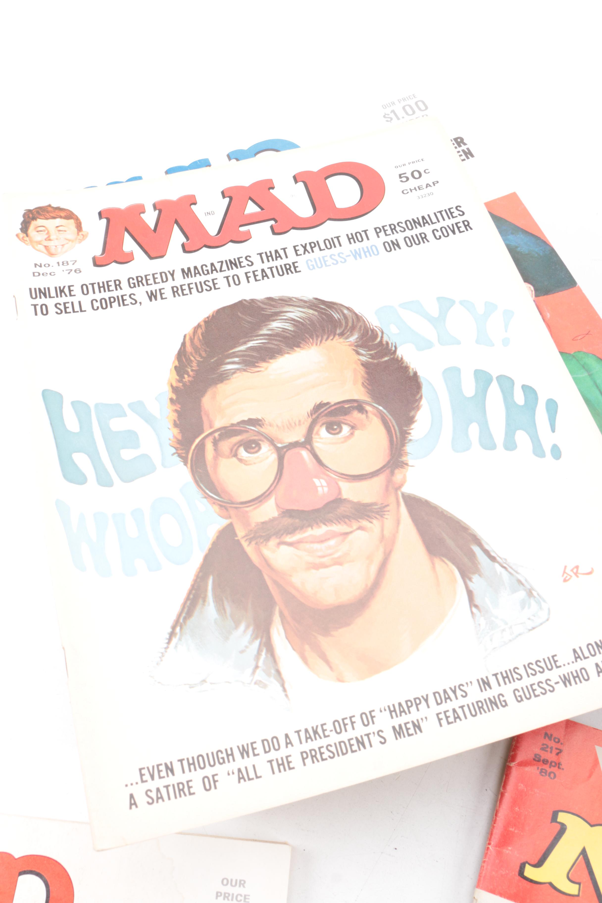 Vintage "MAD" Magazines