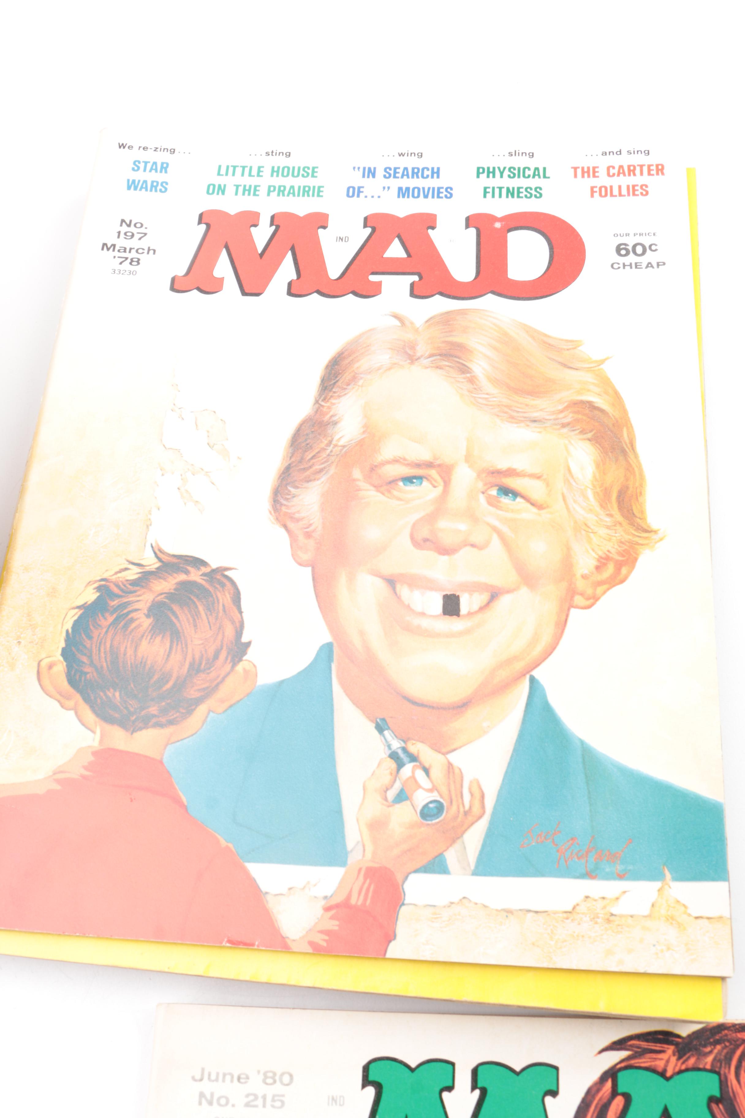 Vintage "MAD" Magazines
