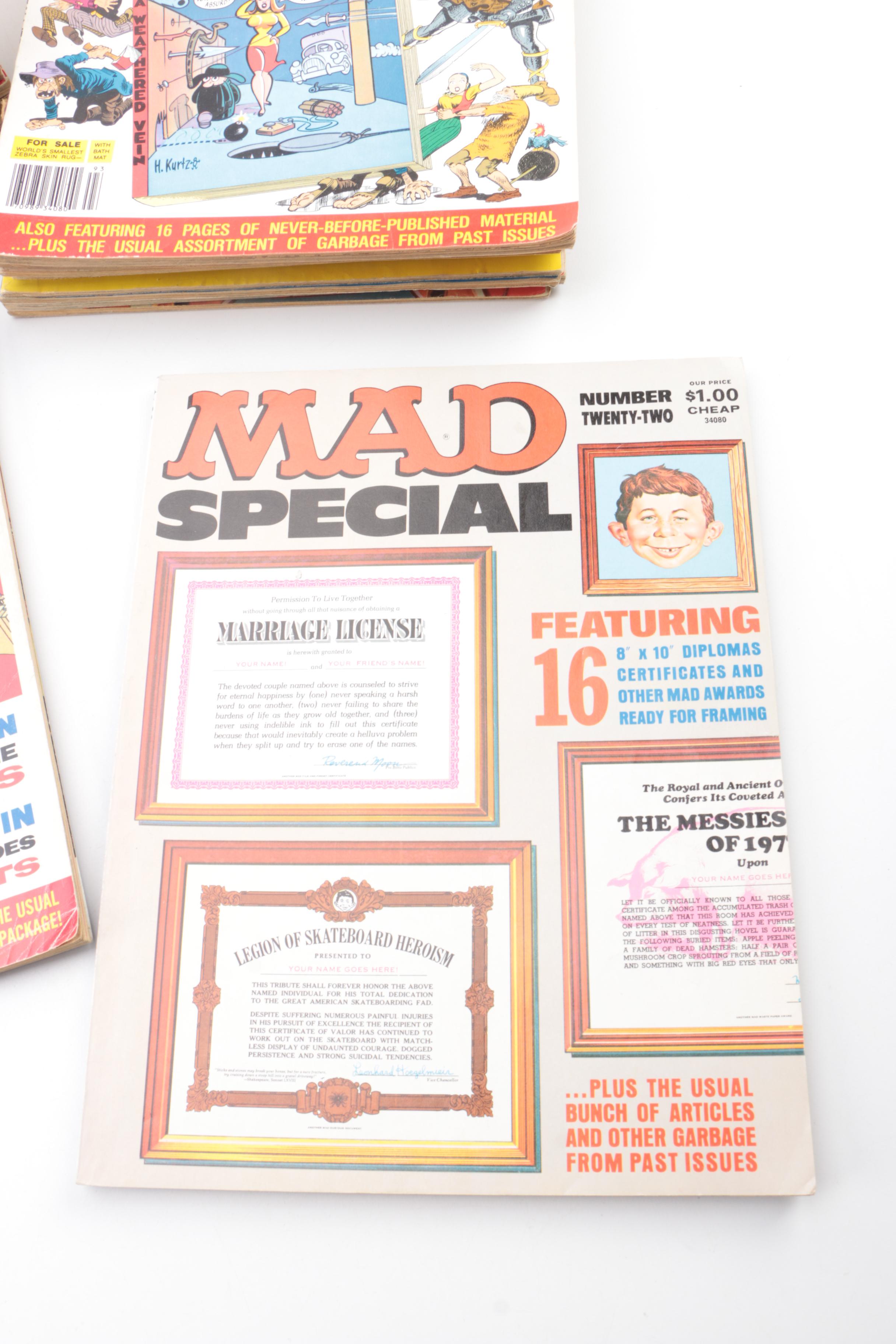 Vintage "MAD" Magazines